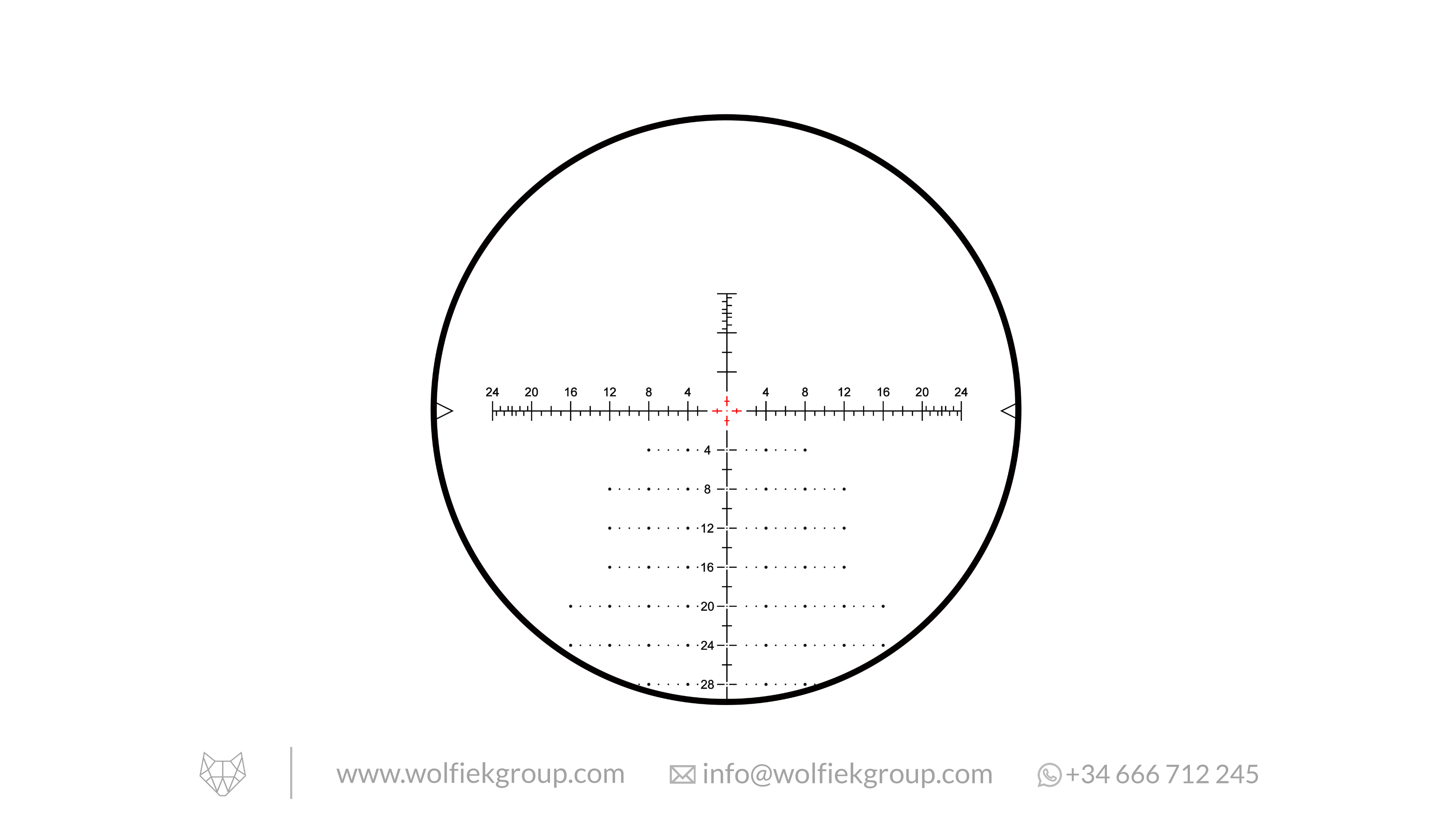 Vector Optics Taurus Riflescope - 6-24x50 HD MOA