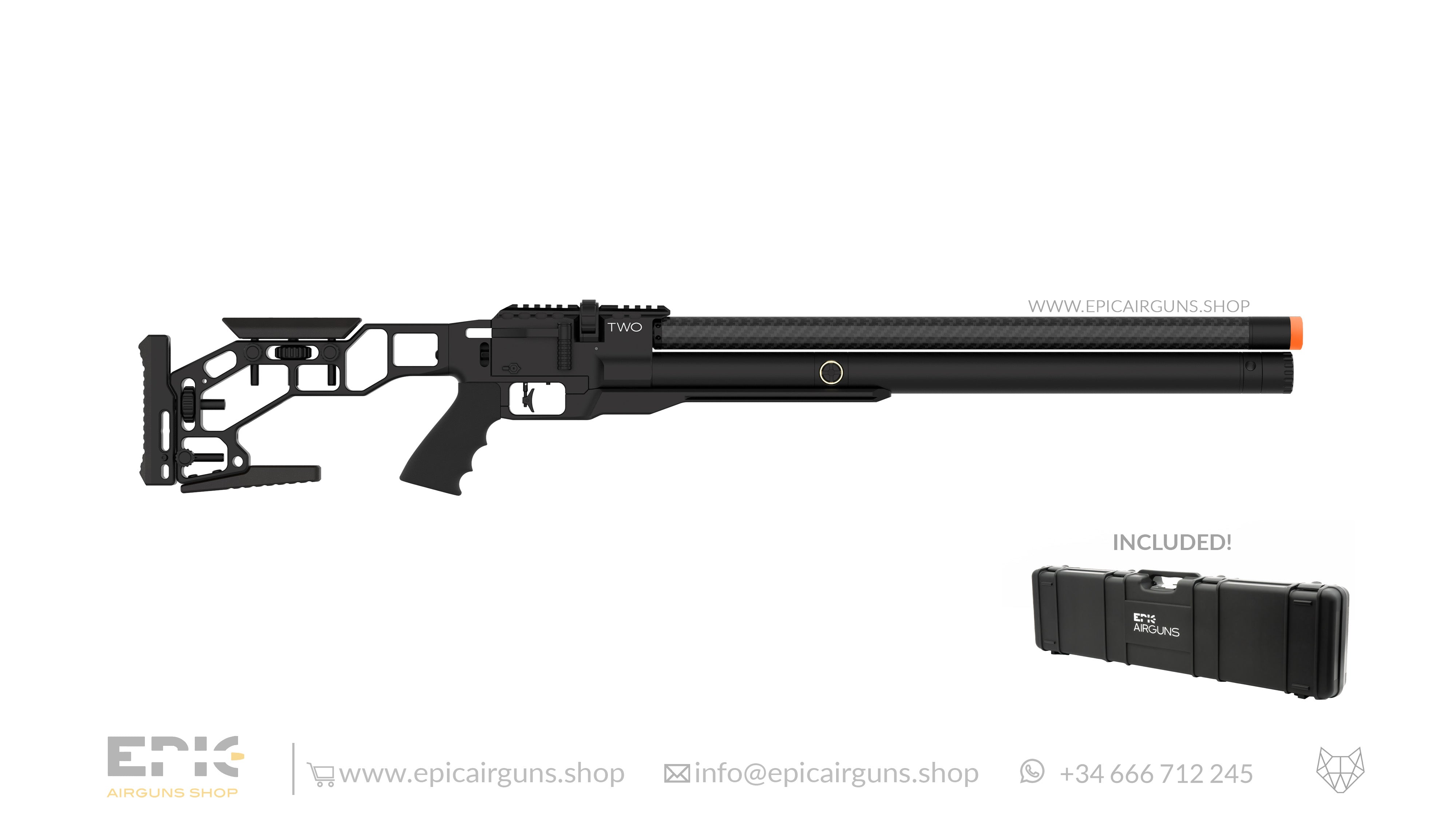 Epic Airguns TWO · 550mm CZUB non-choked Barrel