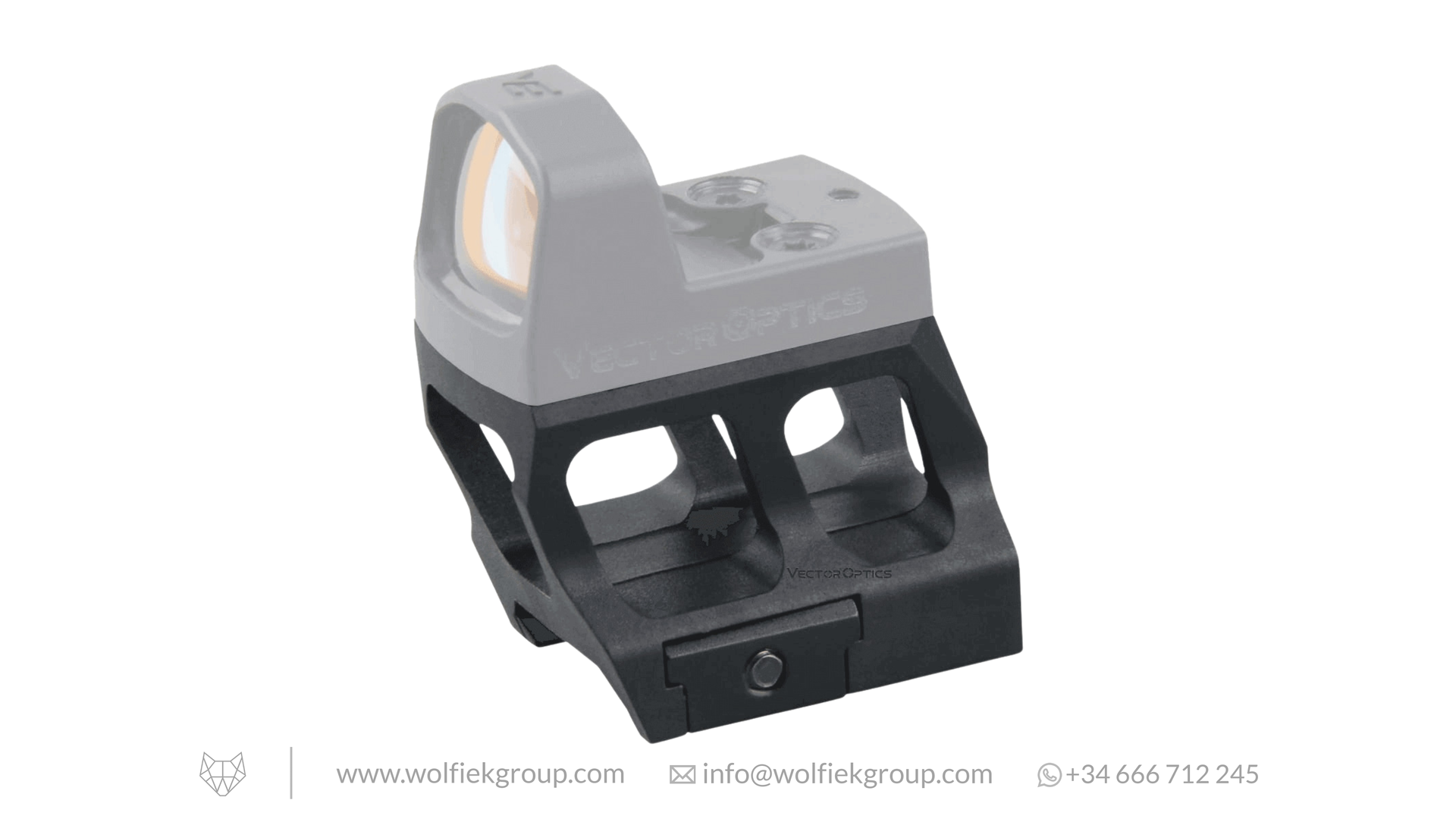 Vector Optics MAG Red Dot Polymer Riser Weaver Mount