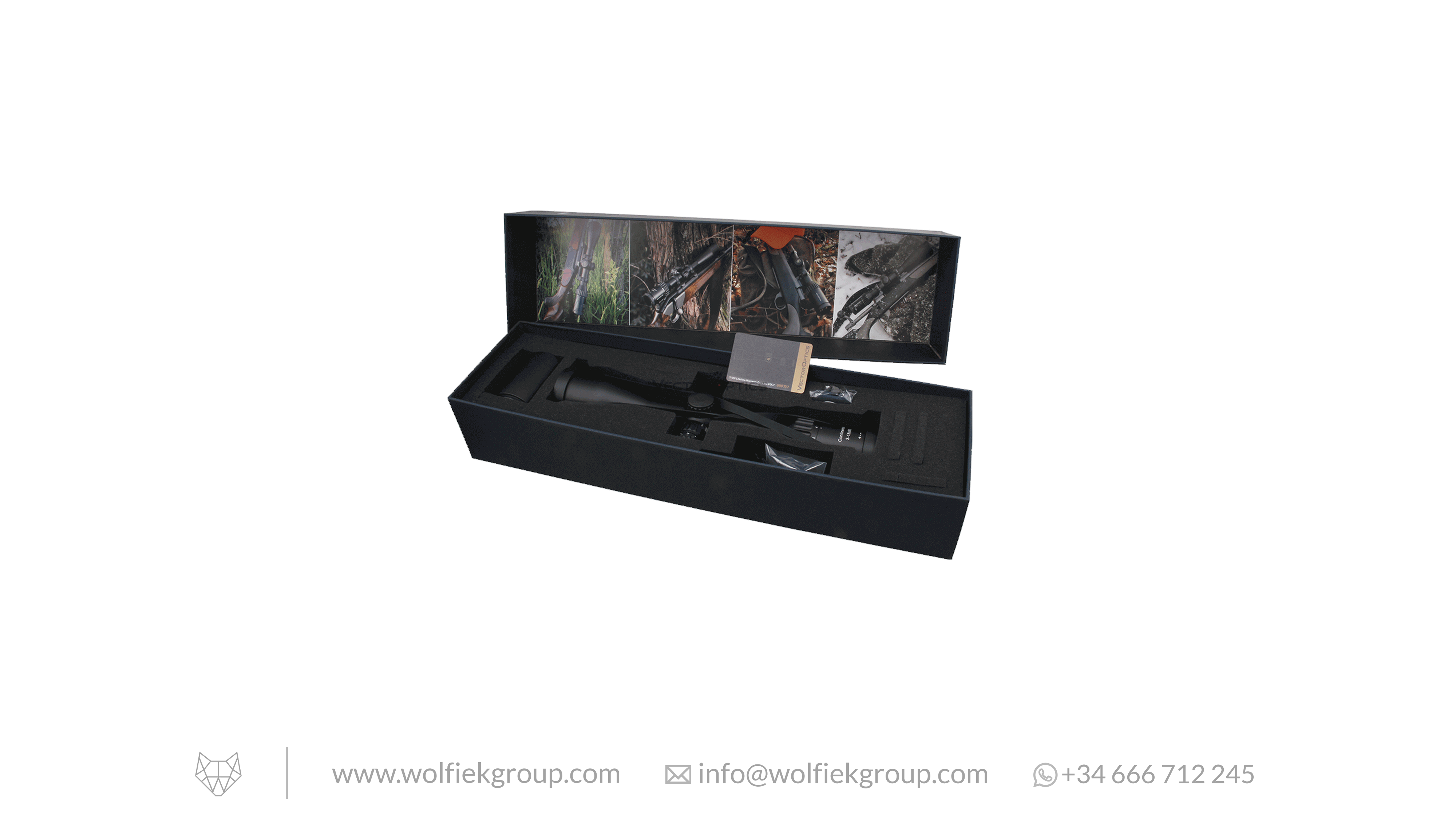 Vector Optics Continental Hunting Scope - x6 3-18x50 CDM SFP