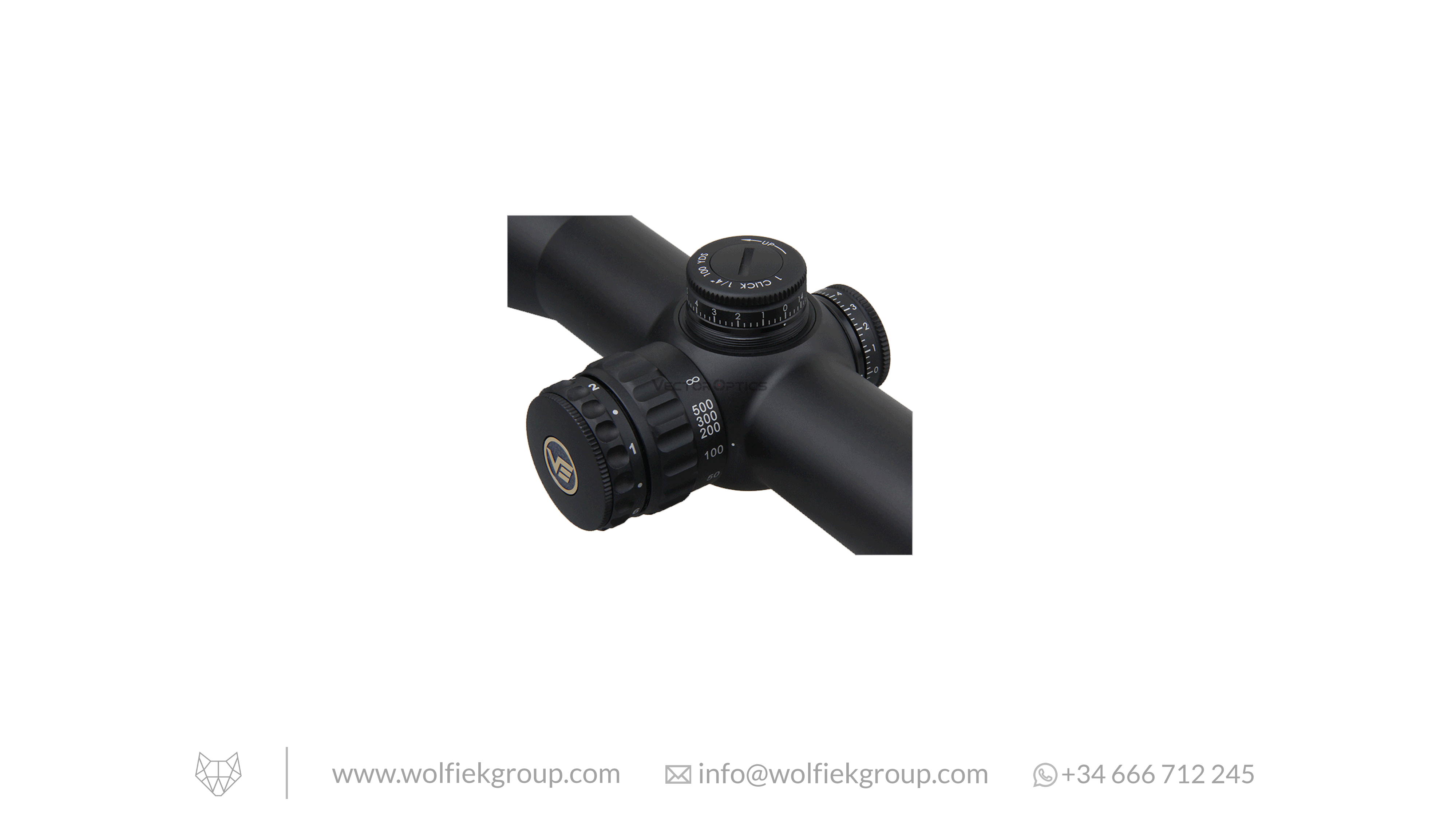 Vector Optics Continental Hunting Scope - x6 3-18x50 CDM SFP