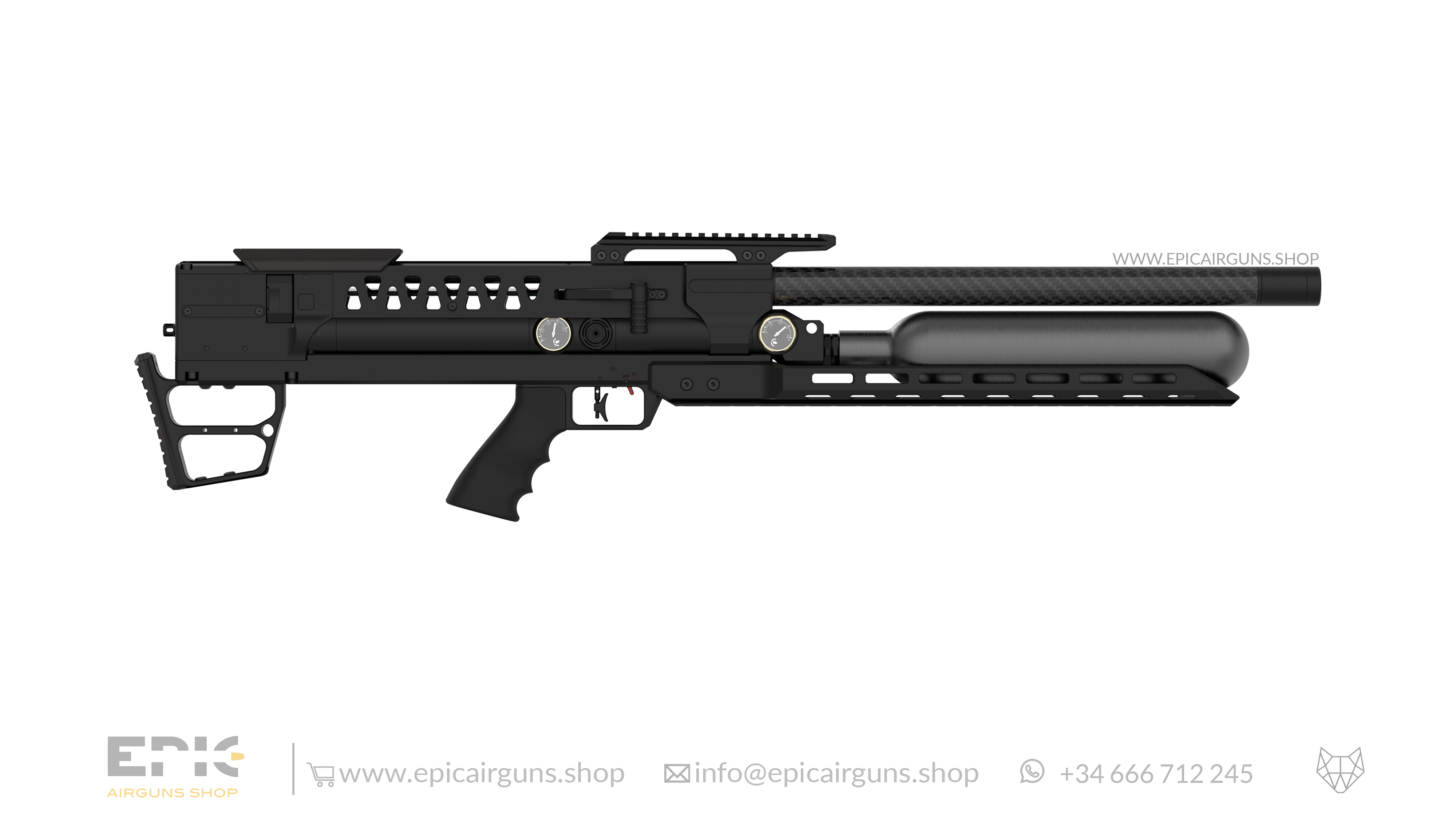 EPIC ONE with CFB · 700mm LW Polygonal Barrel