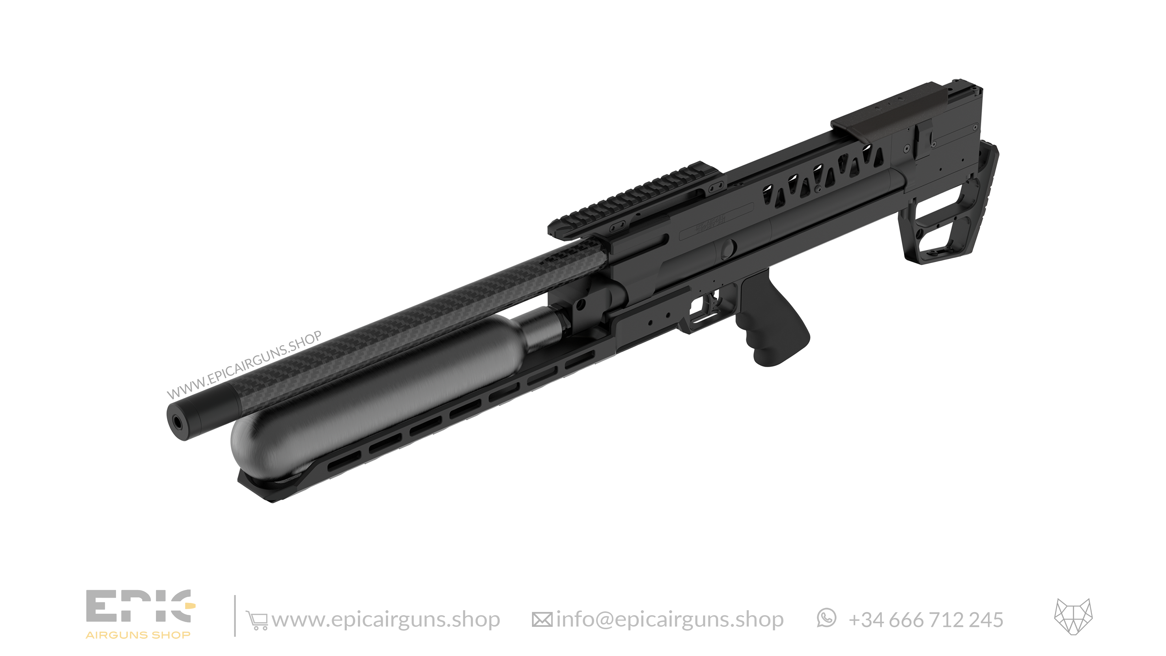 EPIC ONE with CFB · 700mm LW Polygonal Barrel