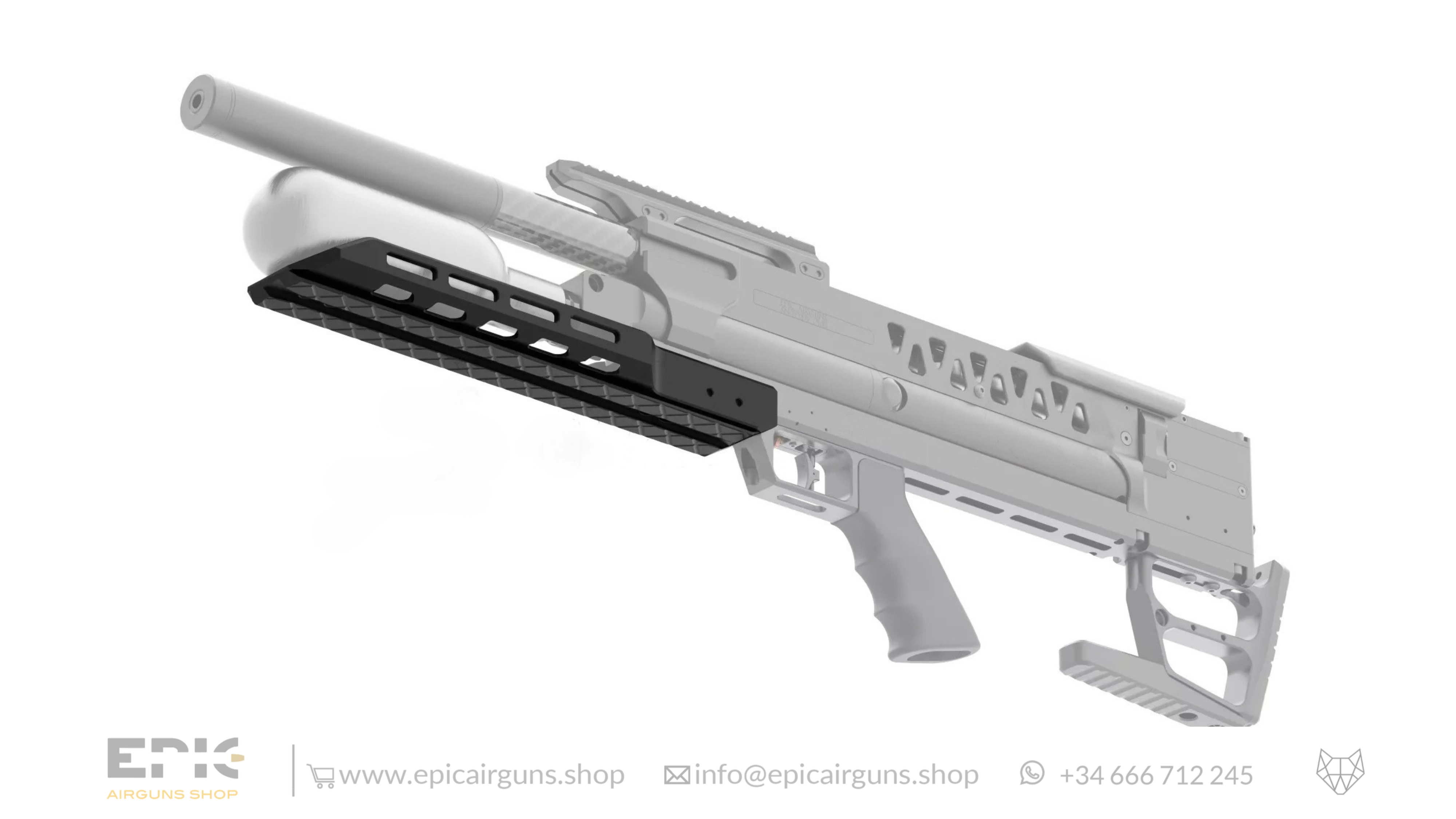 Epic ONE Extended ARCA-SWISS Rail S for CFB 300cc