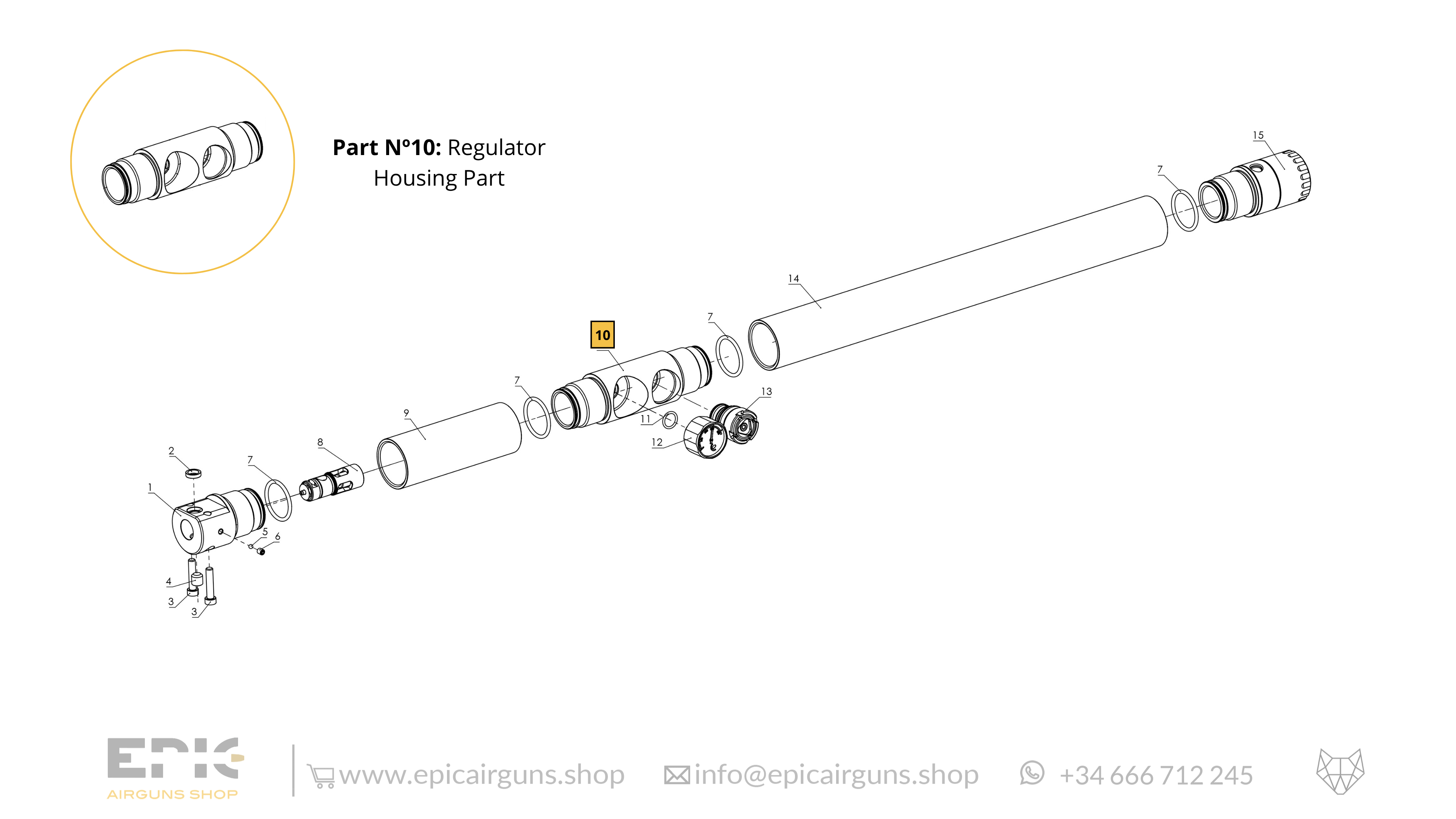 Epic One · Spare Parts: Classic Air Tank