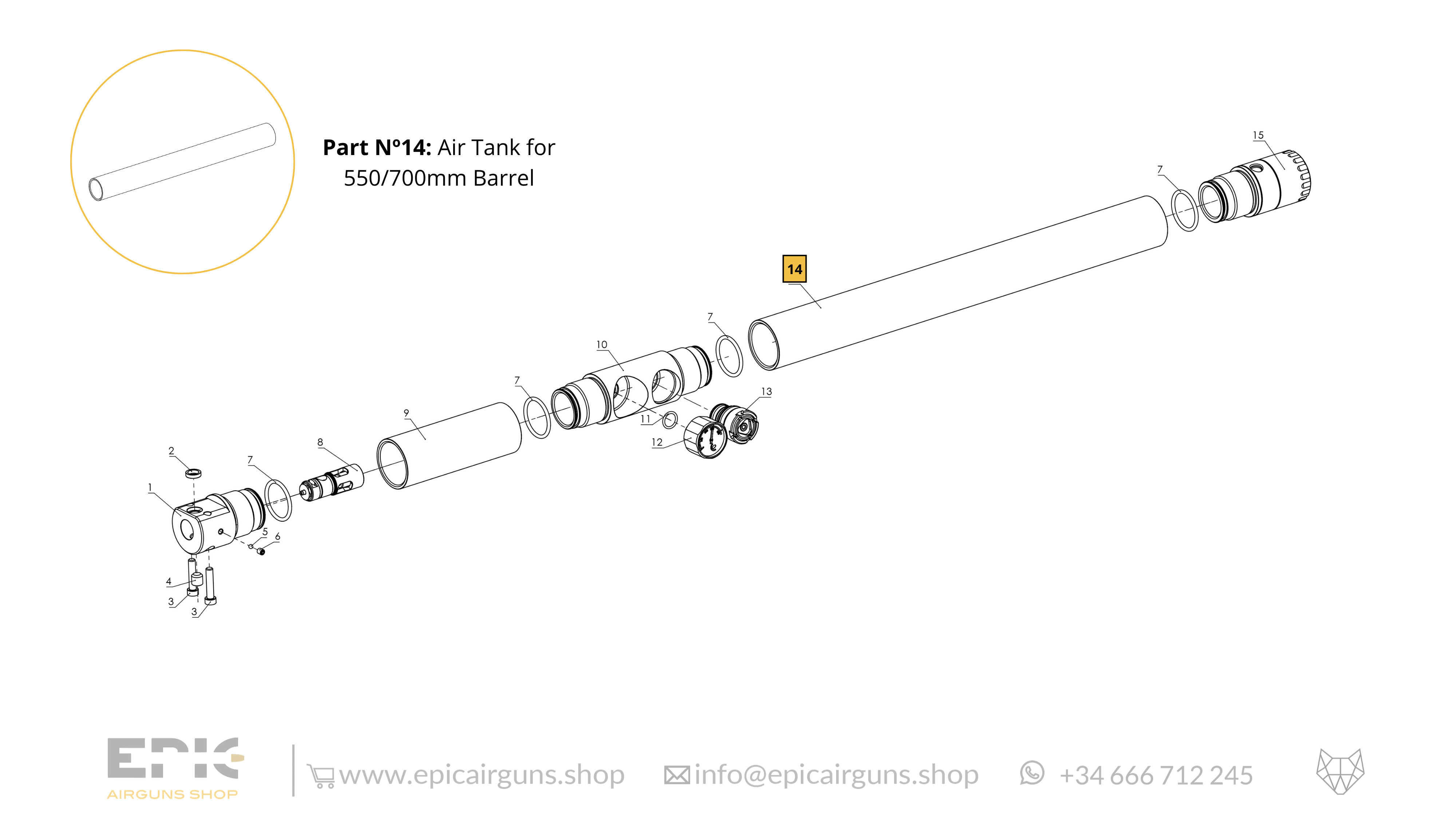 Epic One · Spare Parts: Classic Air Tank