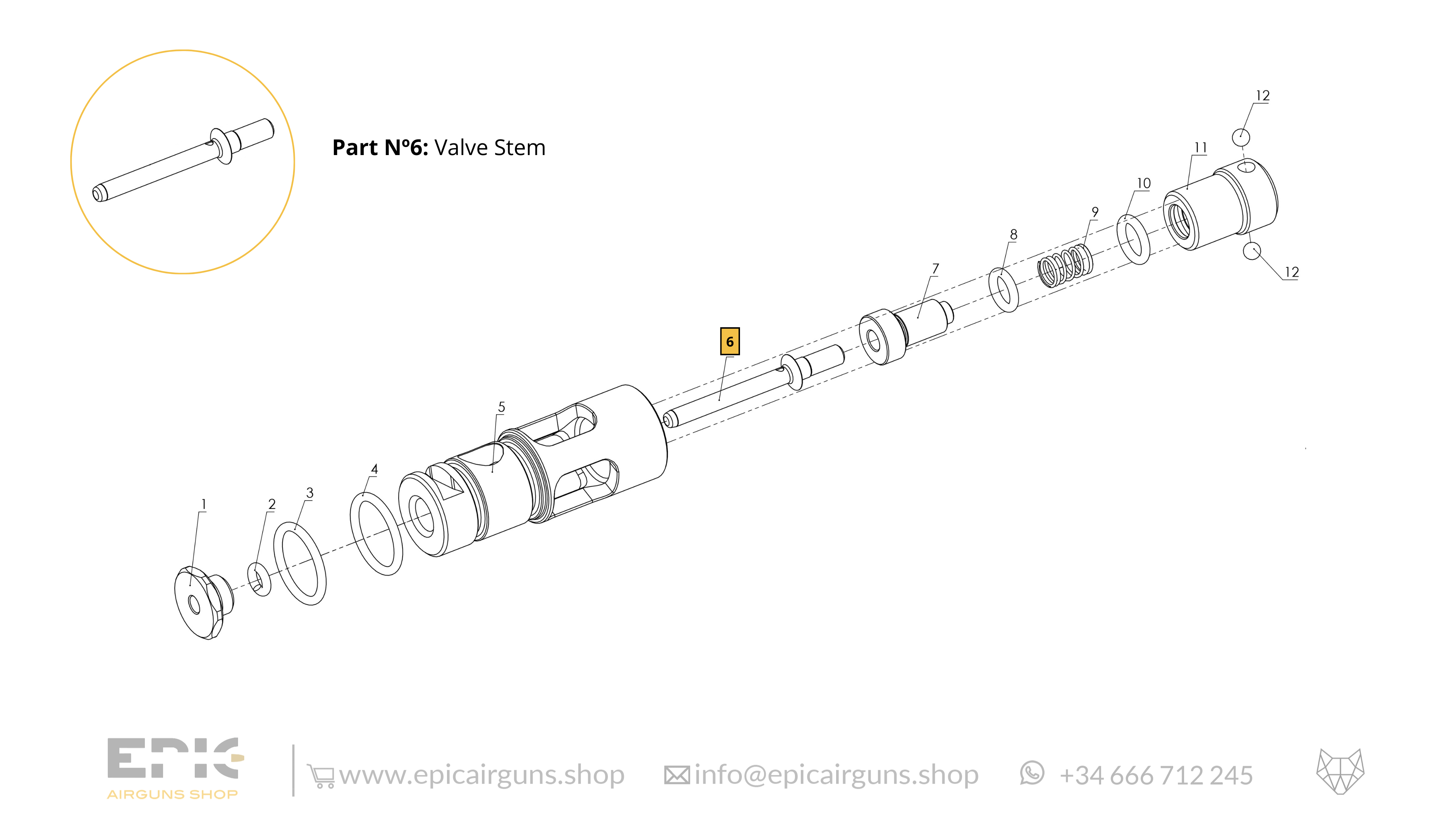 Epic One · Spare Parts: Valve
