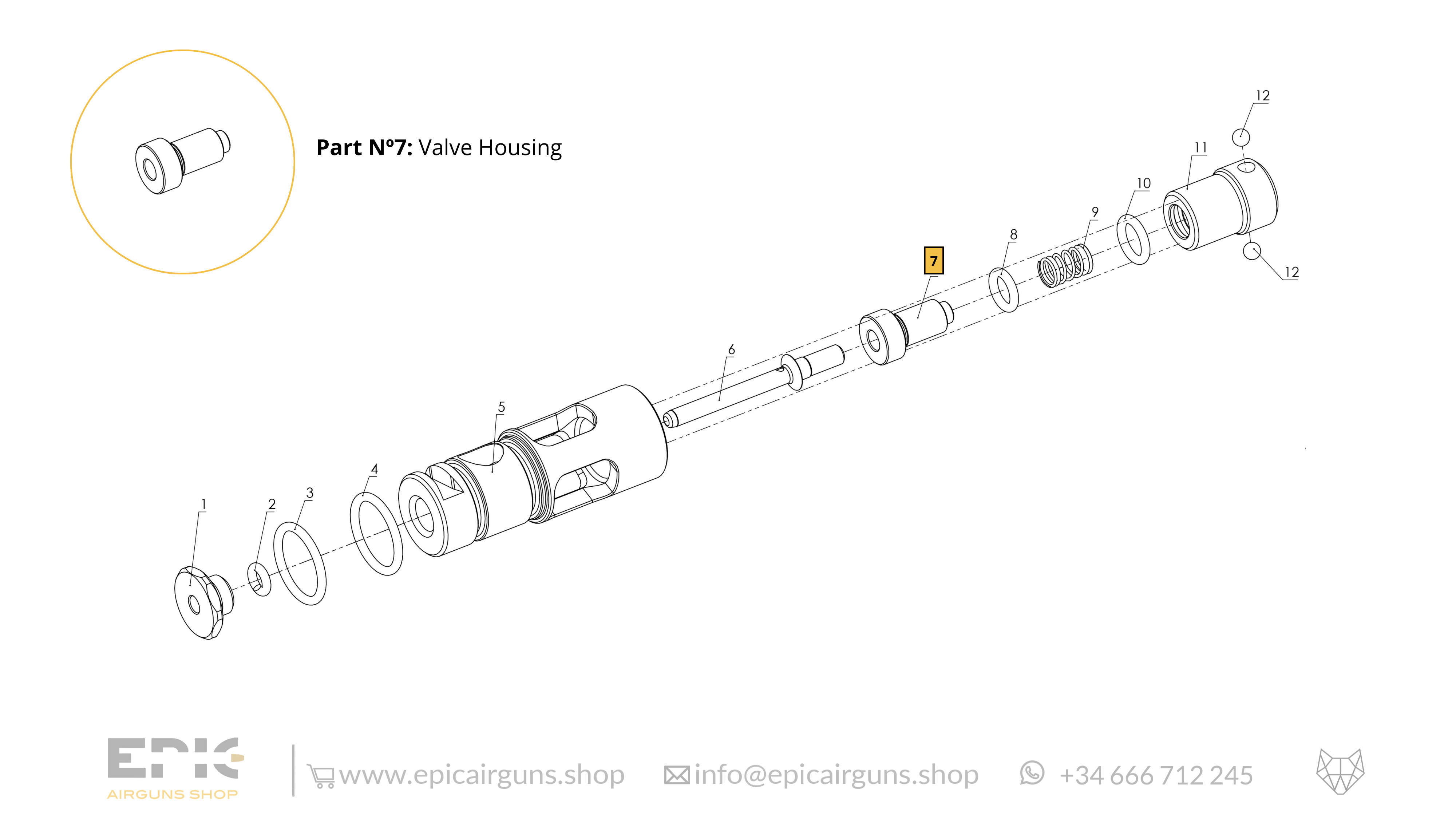 Epic One · Spare Parts: Valve