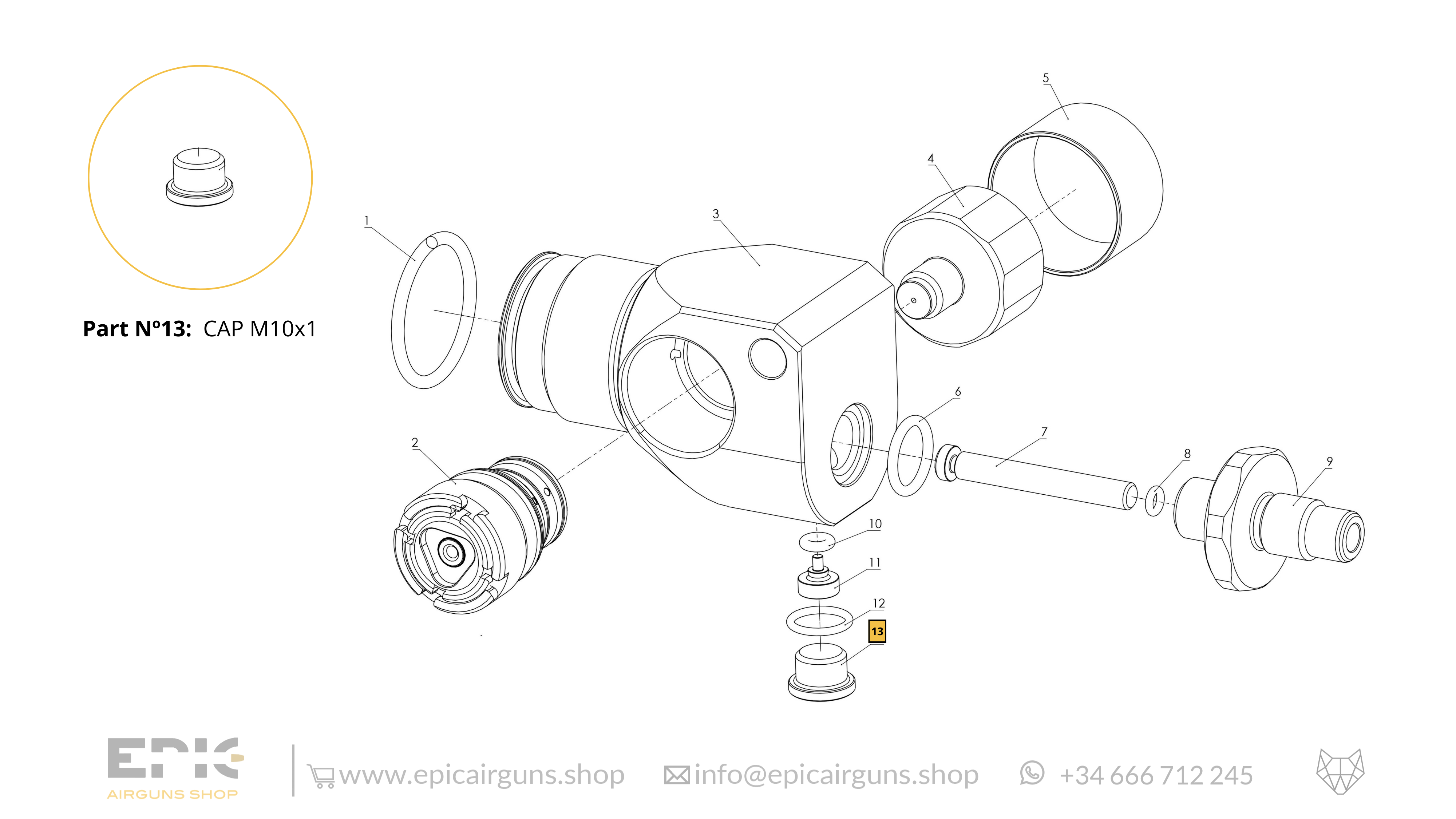 Epic Two · Spare Parts: CFB Adapter