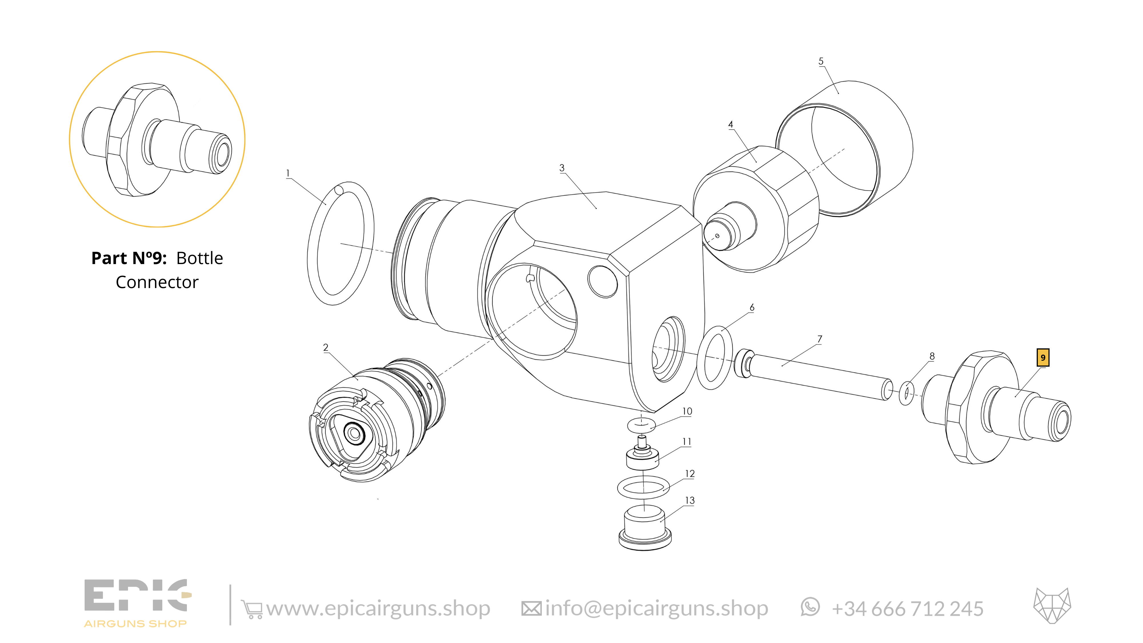 Epic Two · Spare Parts: CFB Adapter