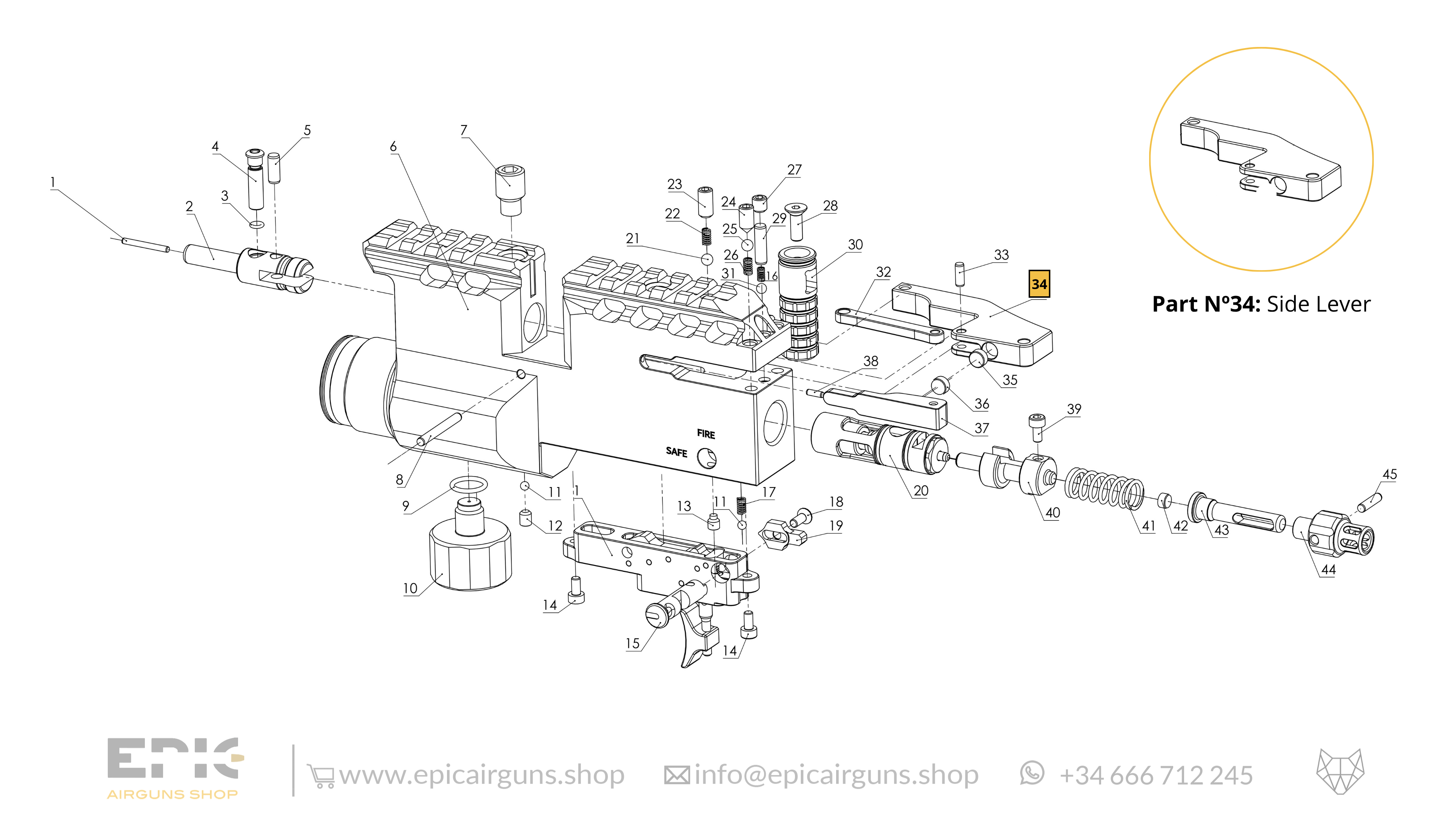 Epic Two · Spare Parts: Main Box