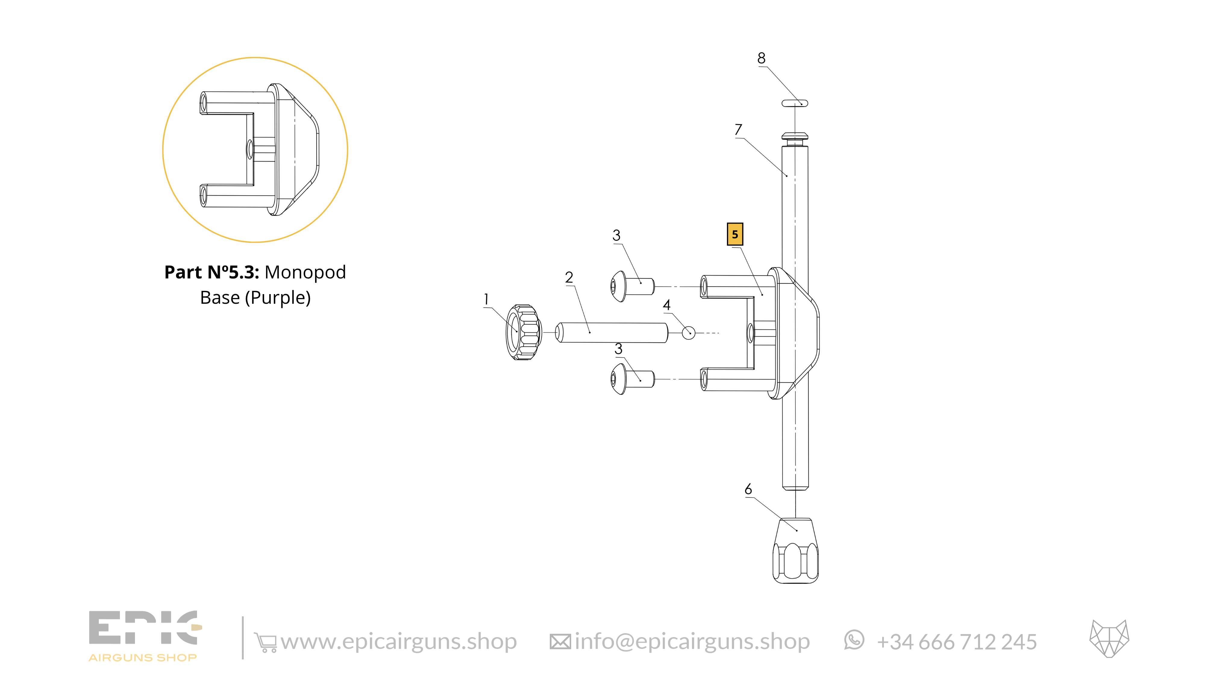 Epic Two · Spare Parts: Monopod