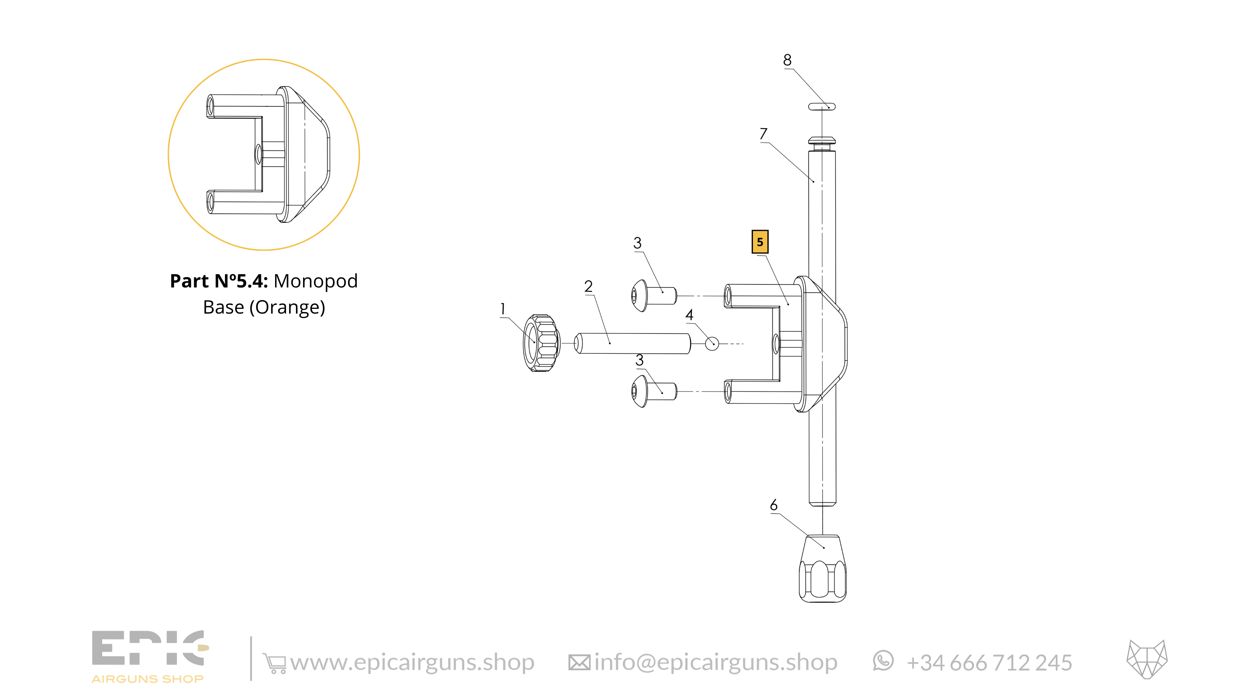Epic Two · Spare Parts: Monopod