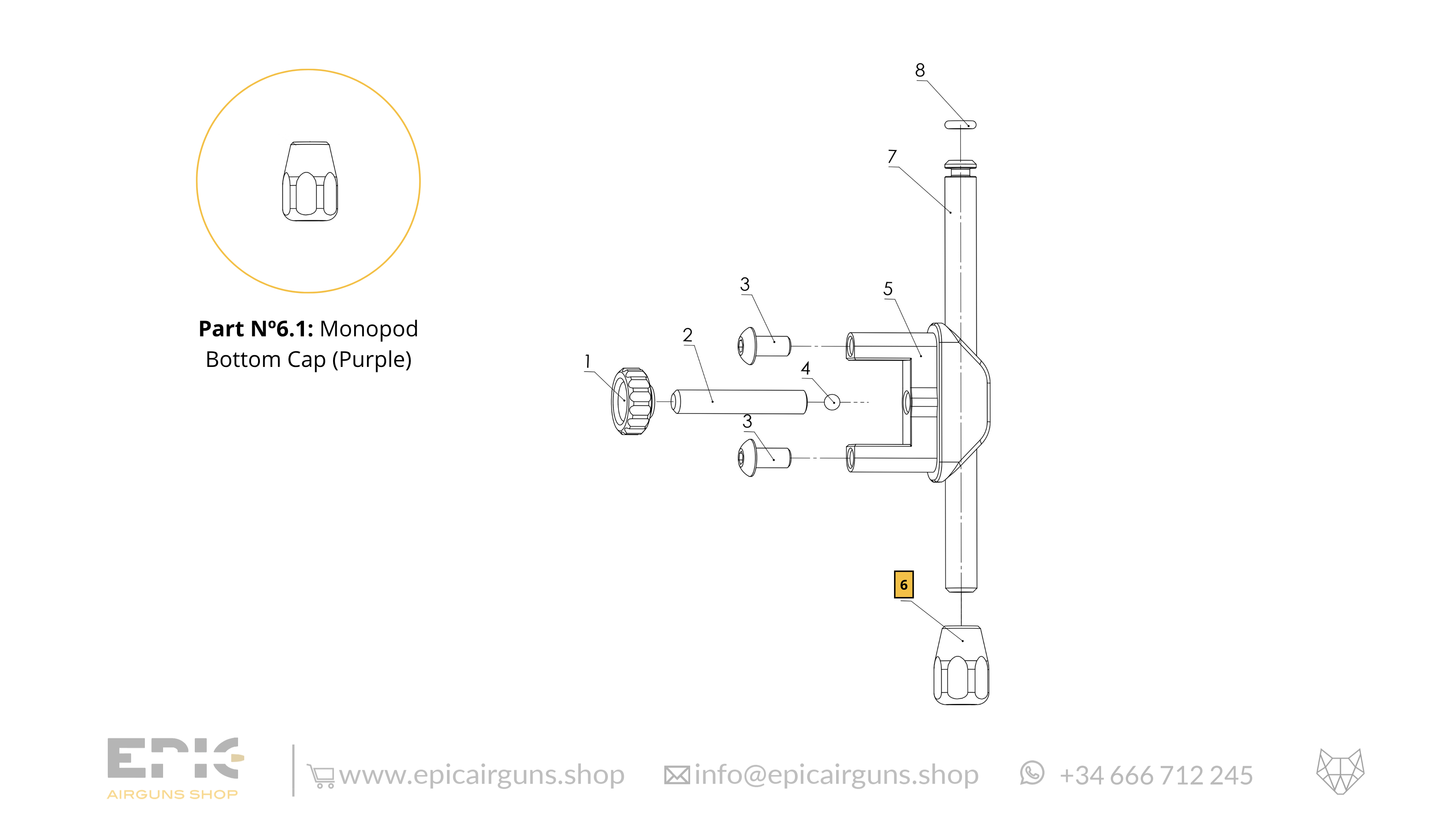 Epic Two · Spare Parts: Monopod