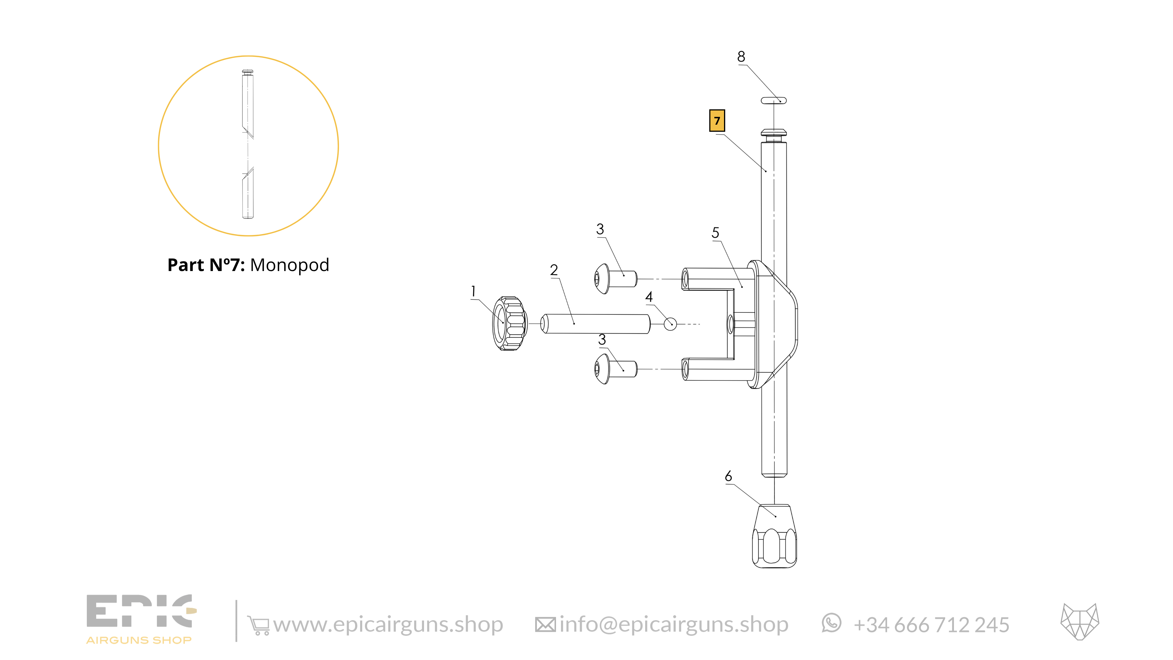 Epic Two · Spare Parts: Monopod