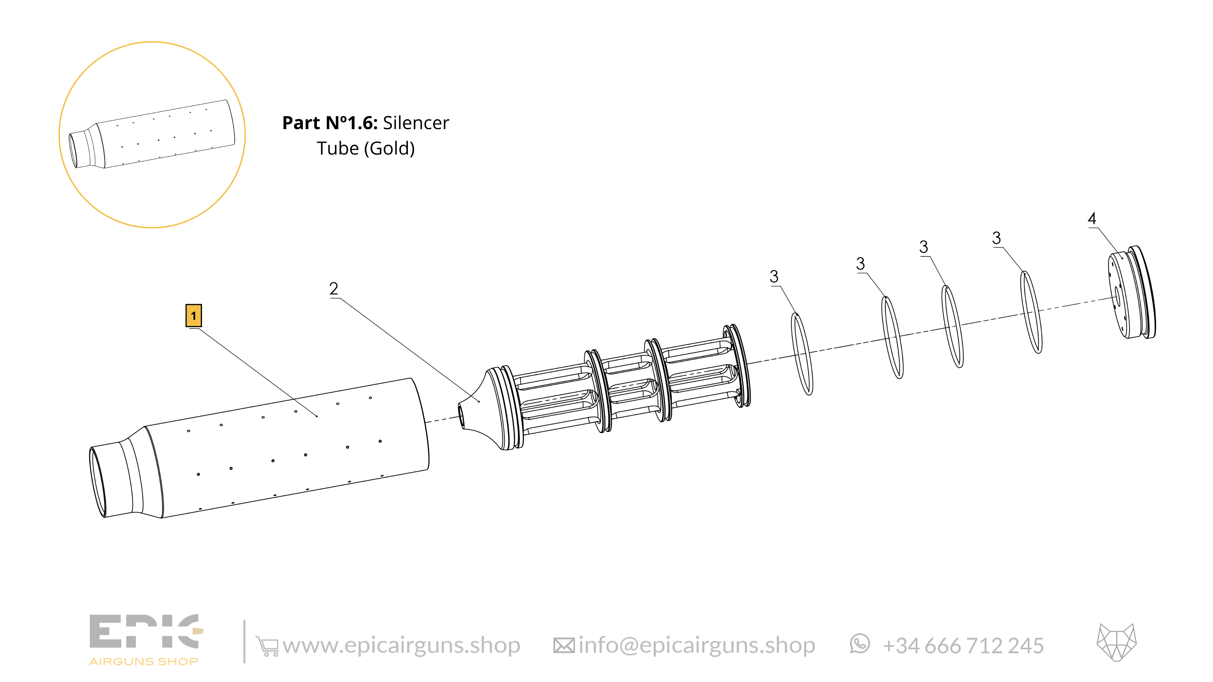 Epic Two · Spare Parts: Silencer