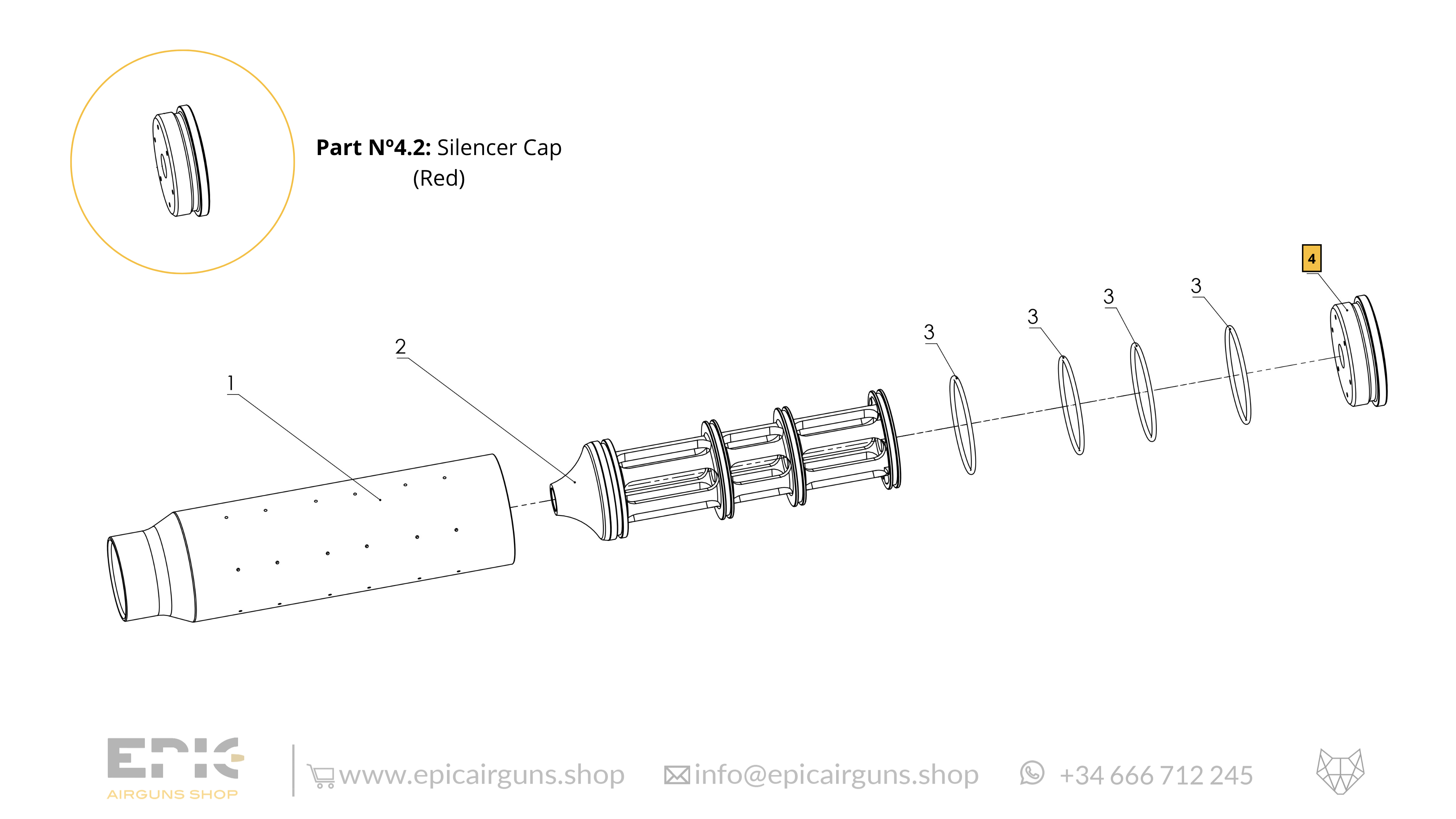 Epic Two · Spare Parts: Silencer