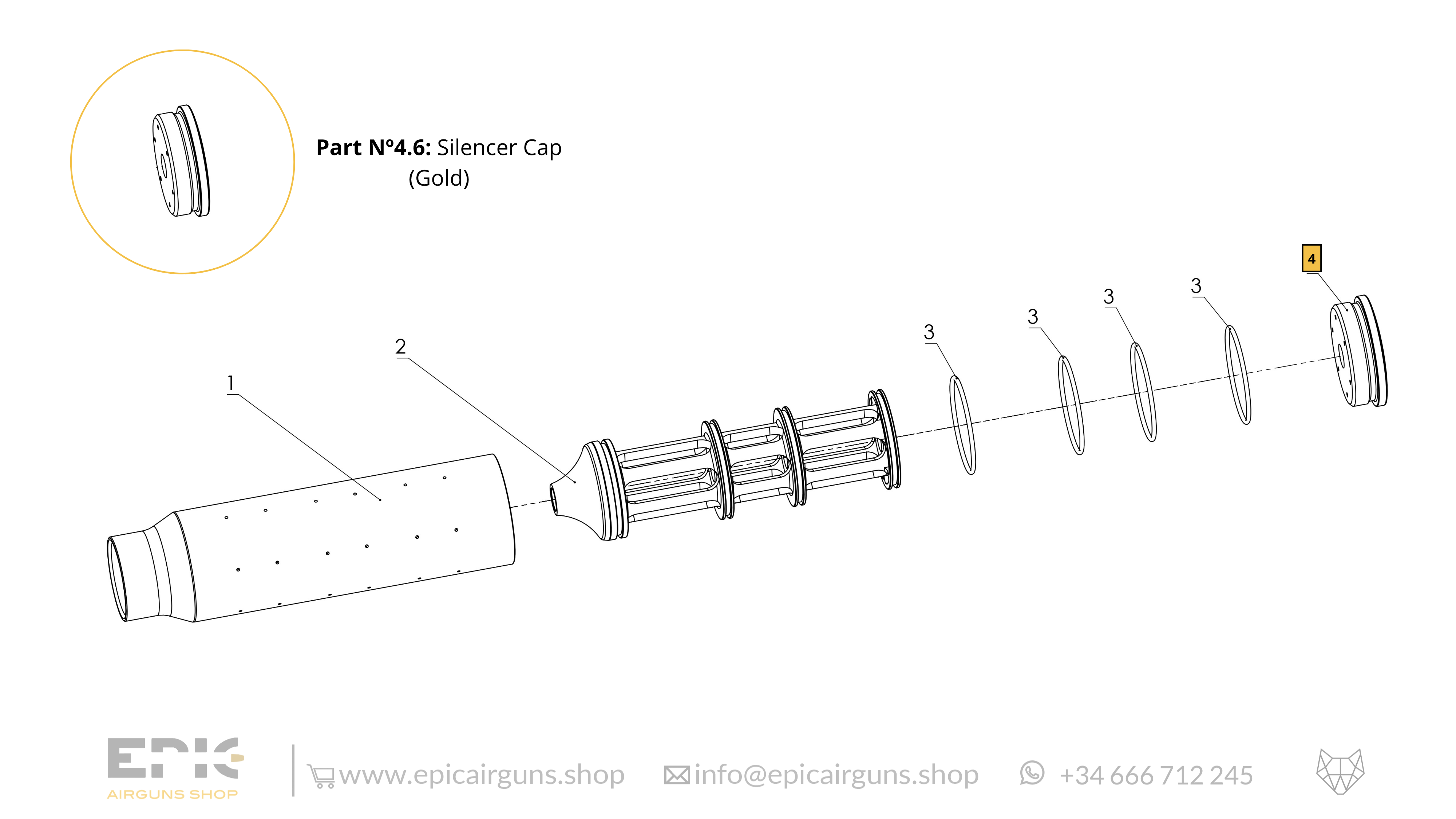 Epic Two · Spare Parts: Silencer