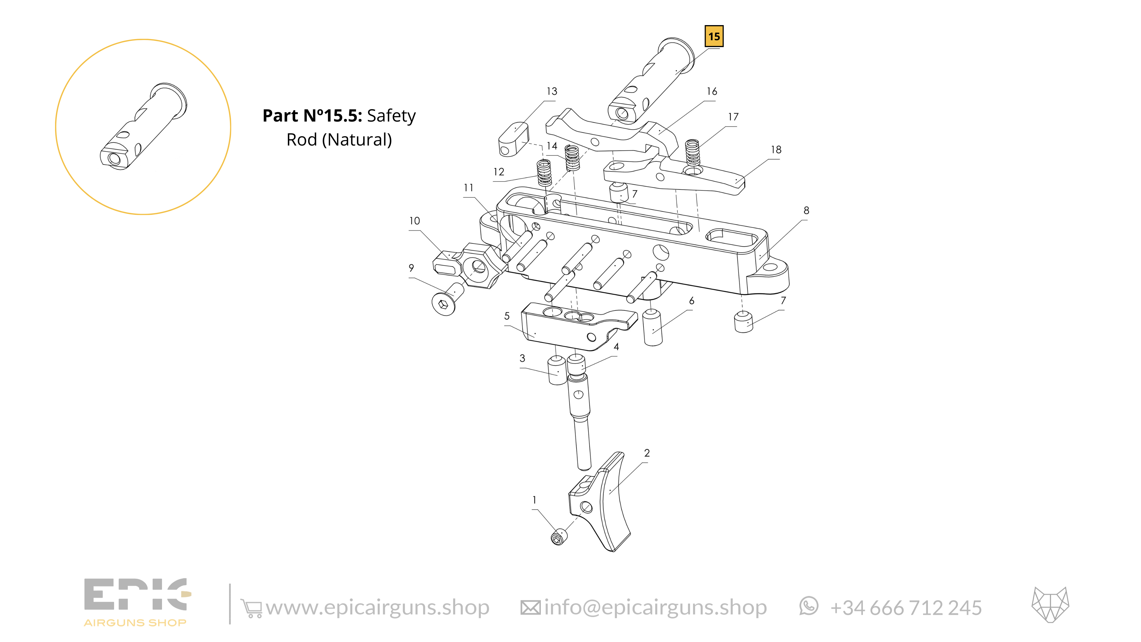 Epic Two · Spare Parts: Trigger Mechanism