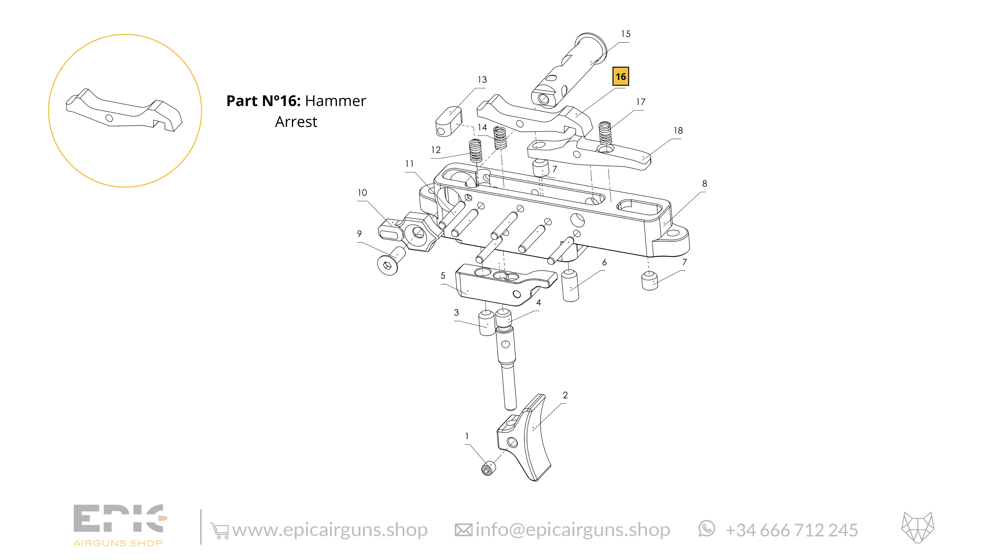 Epic Two · Spare Parts: Trigger Mechanism