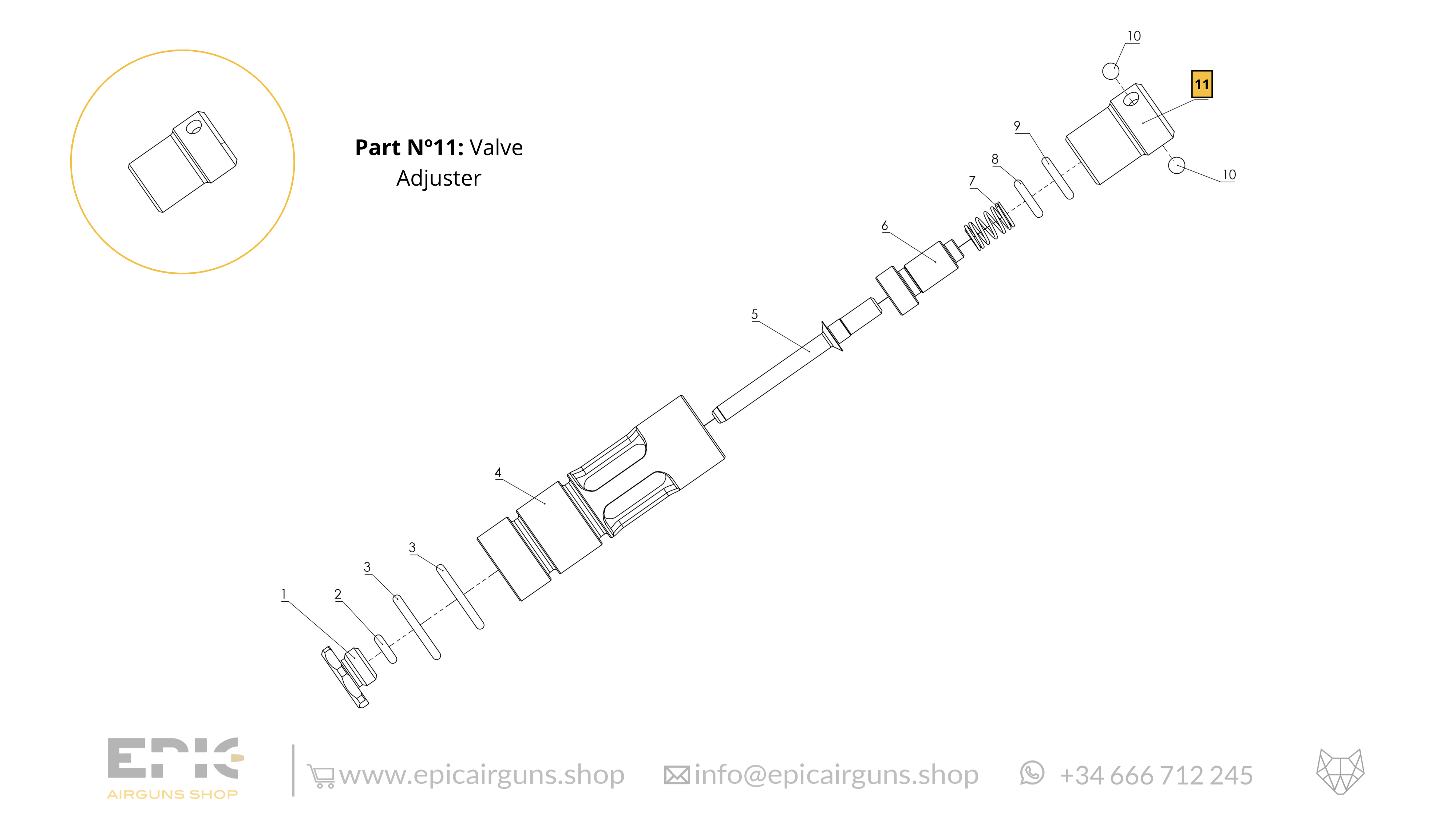 Epic Two · Spare Parts: Valve