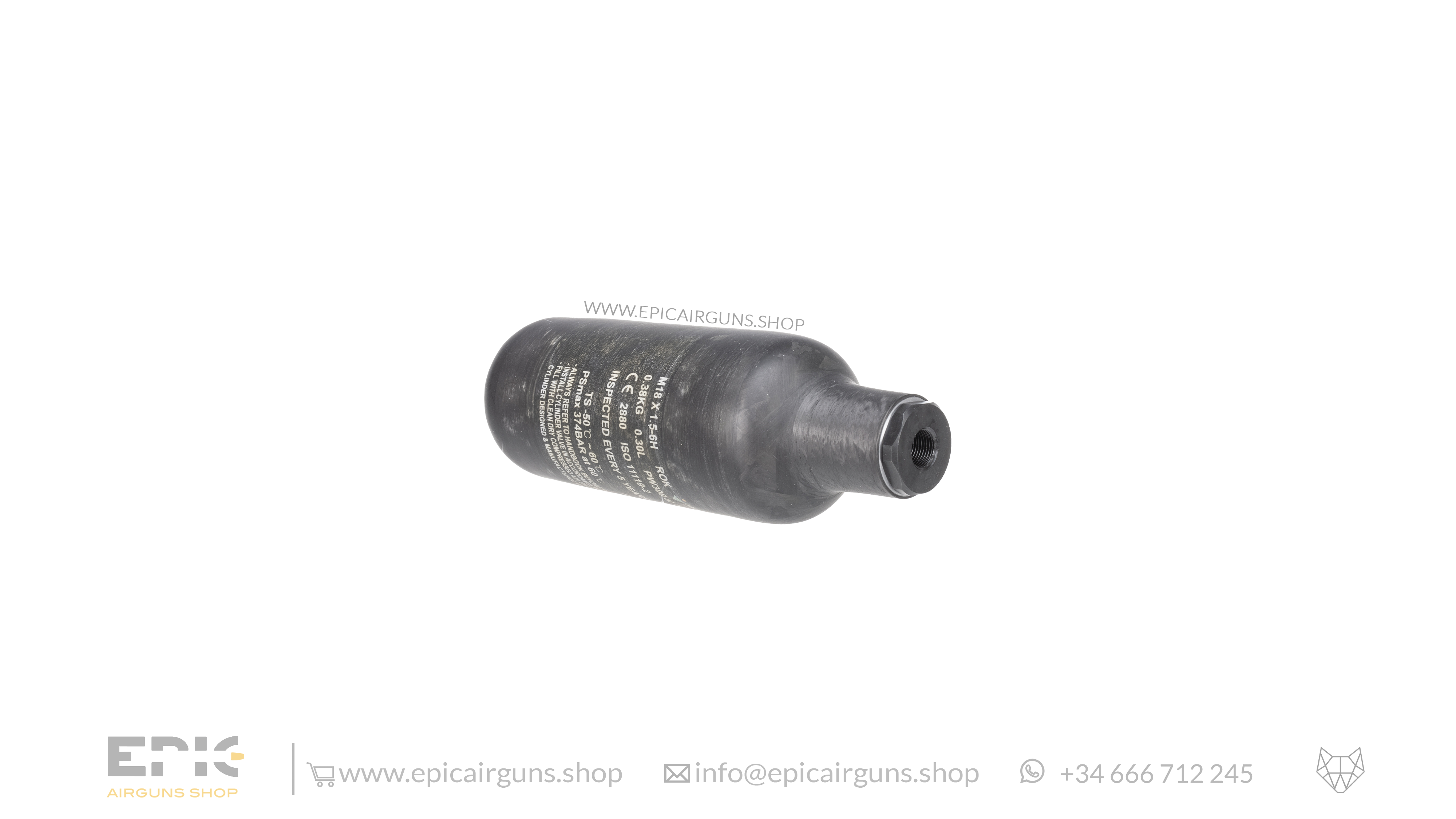 Conversion kit from airtube to bottle for EPIC TWO & EPIC TWO LITE