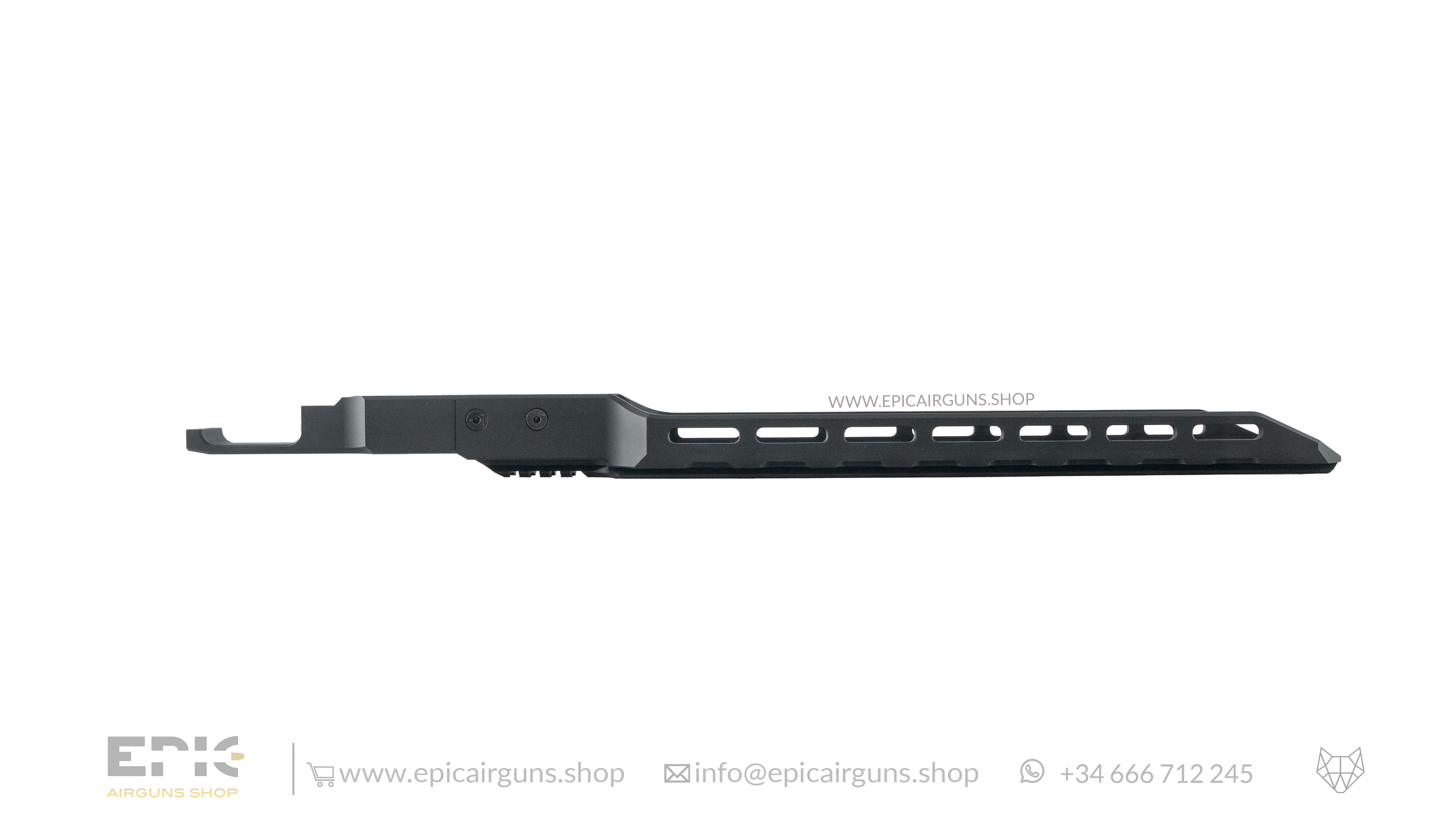 Epic Airguns Extended ARCA-SWISS rail L for EPIC TWO 580cc