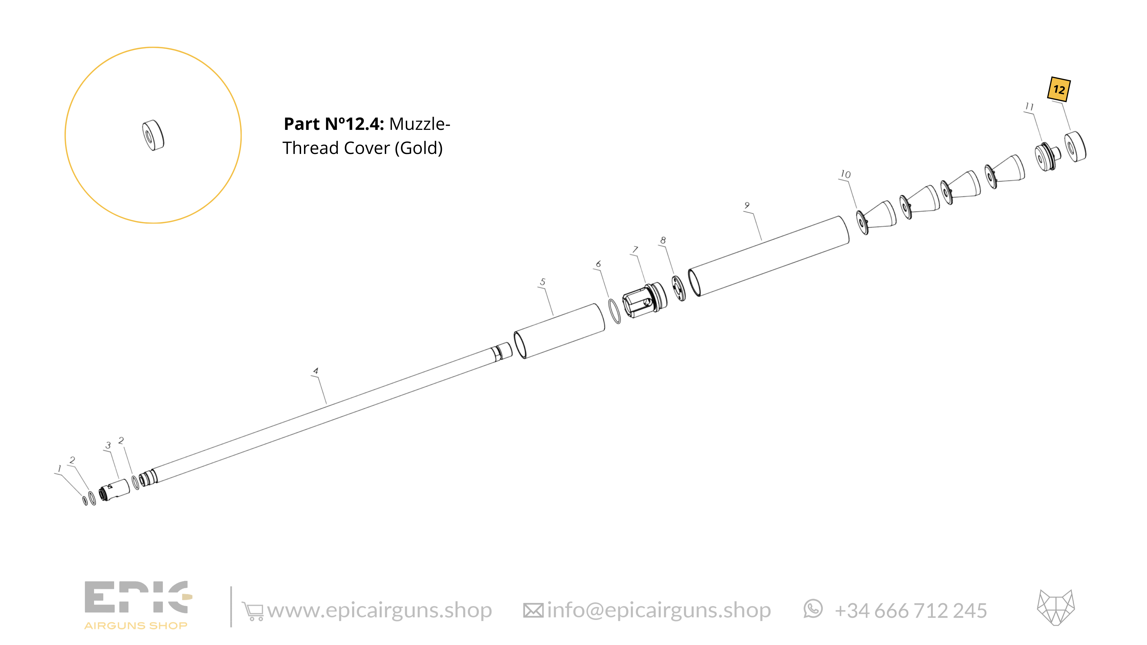 Epic One · Spare Parts: Barrel Kit