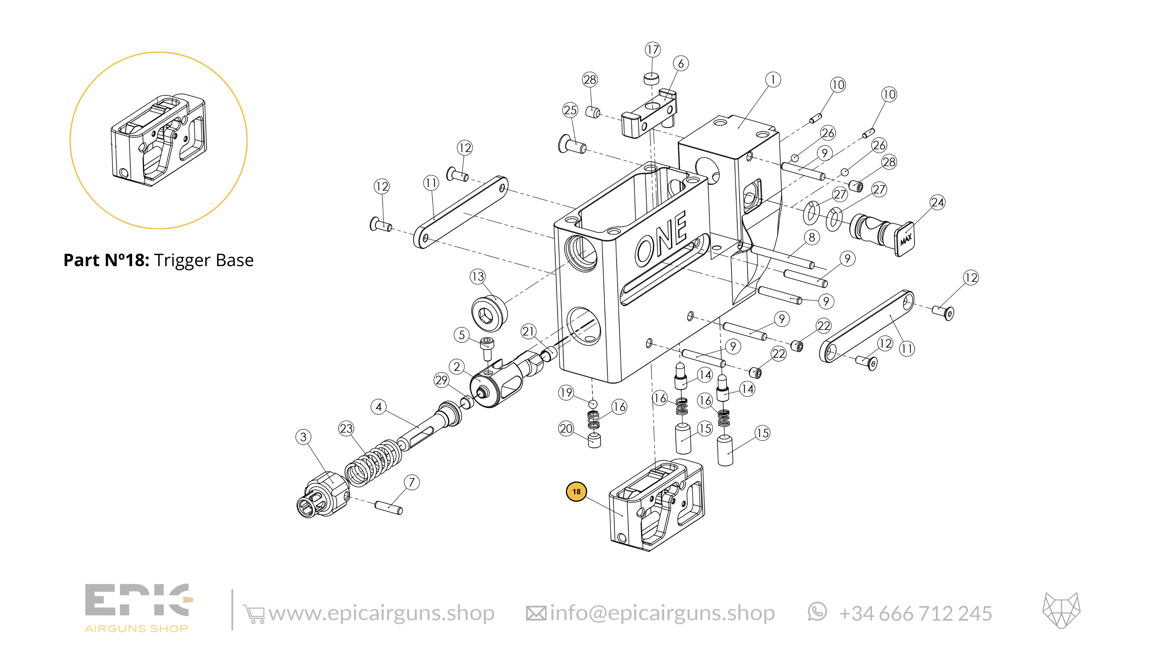 Epic One · Spare Parts: Main Block