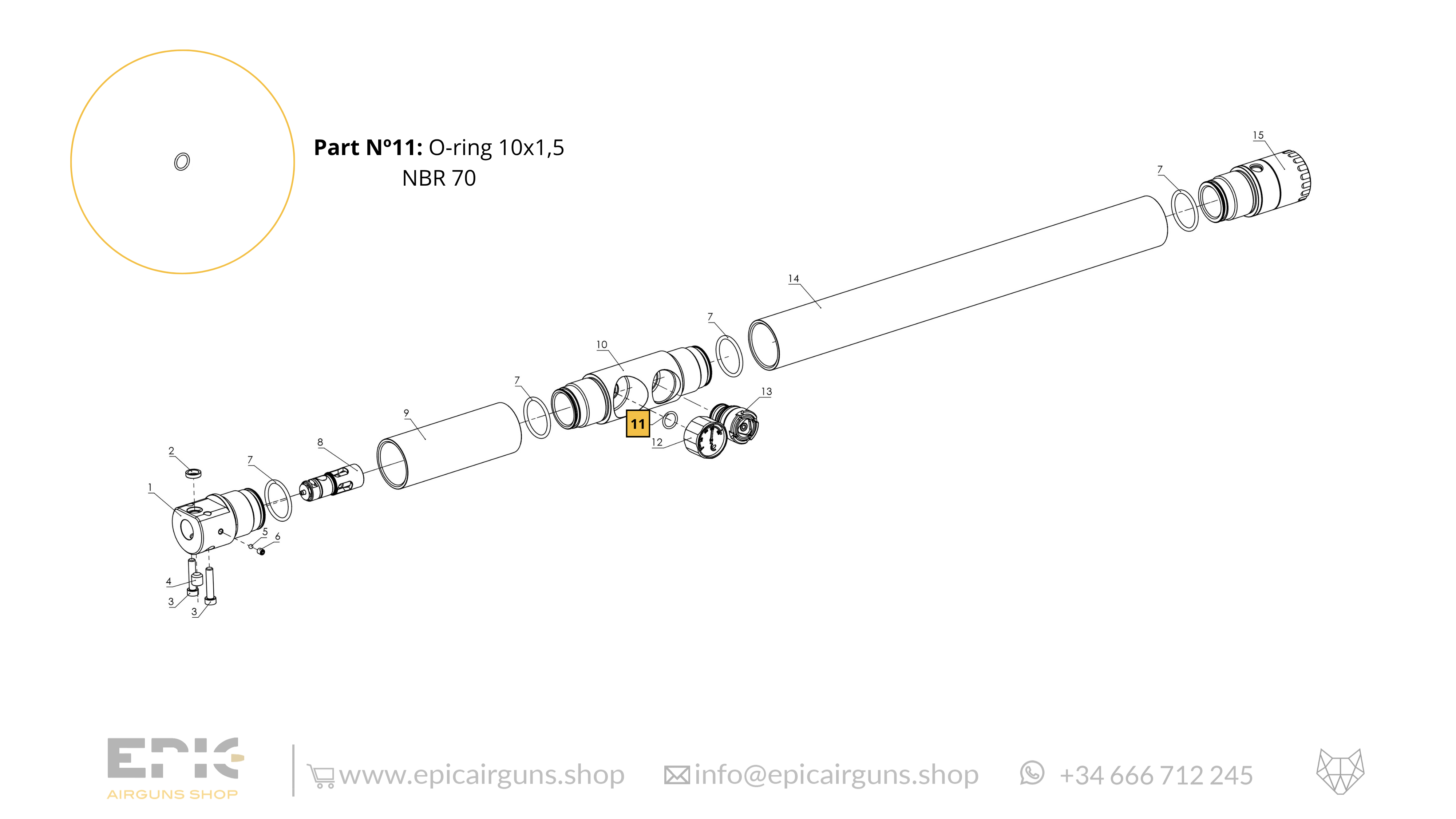 Epic One · Spare Parts: Classic Air Tank