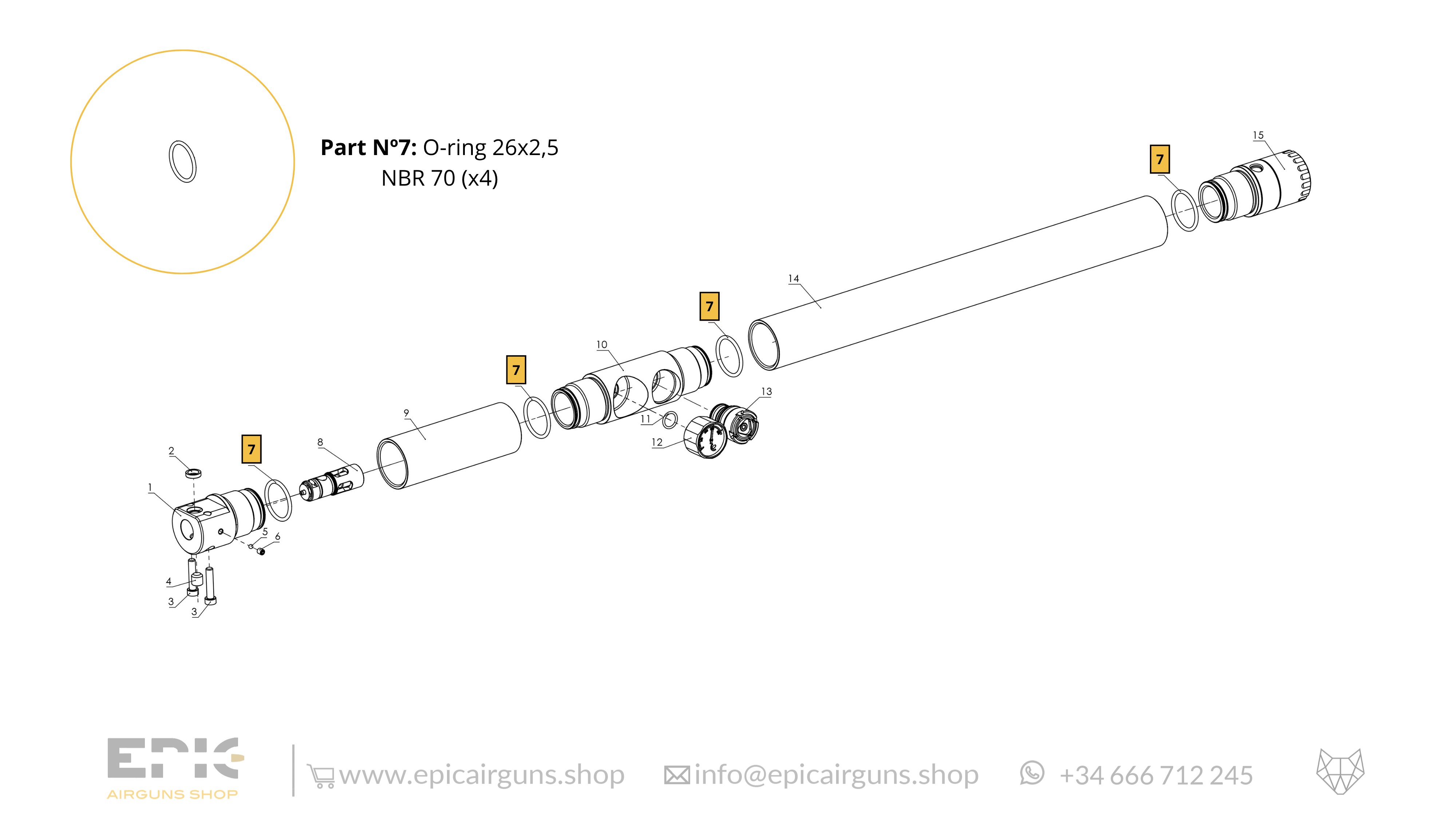 Epic One · Spare Parts: Classic Air Tank