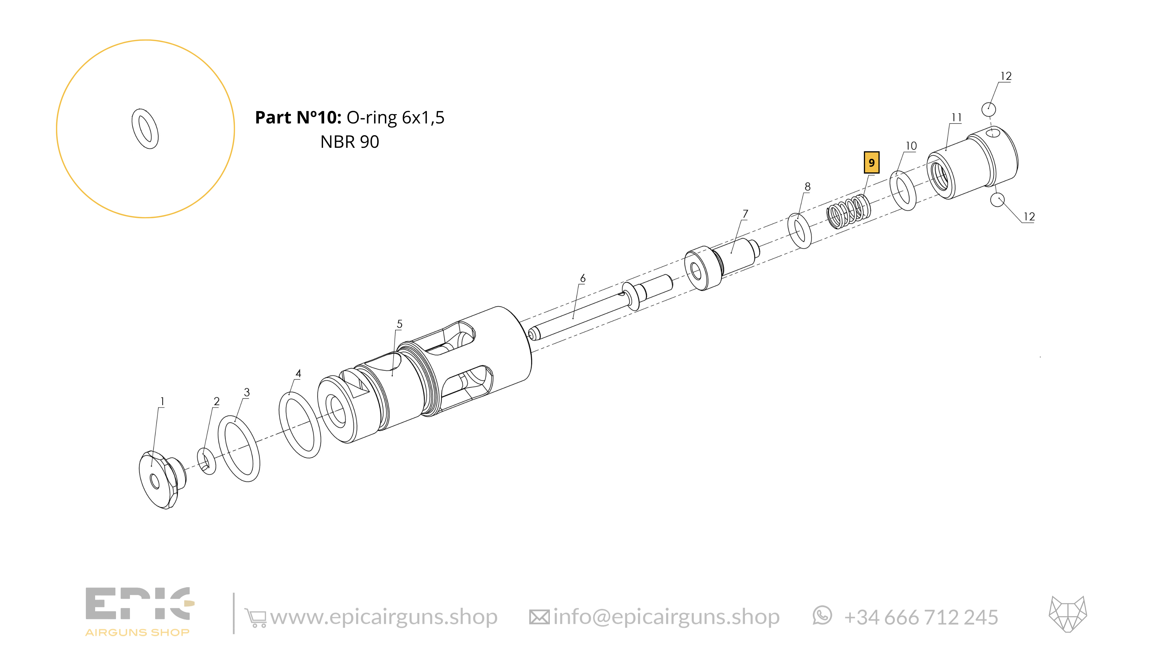 Epic One · Spare Parts: Valve