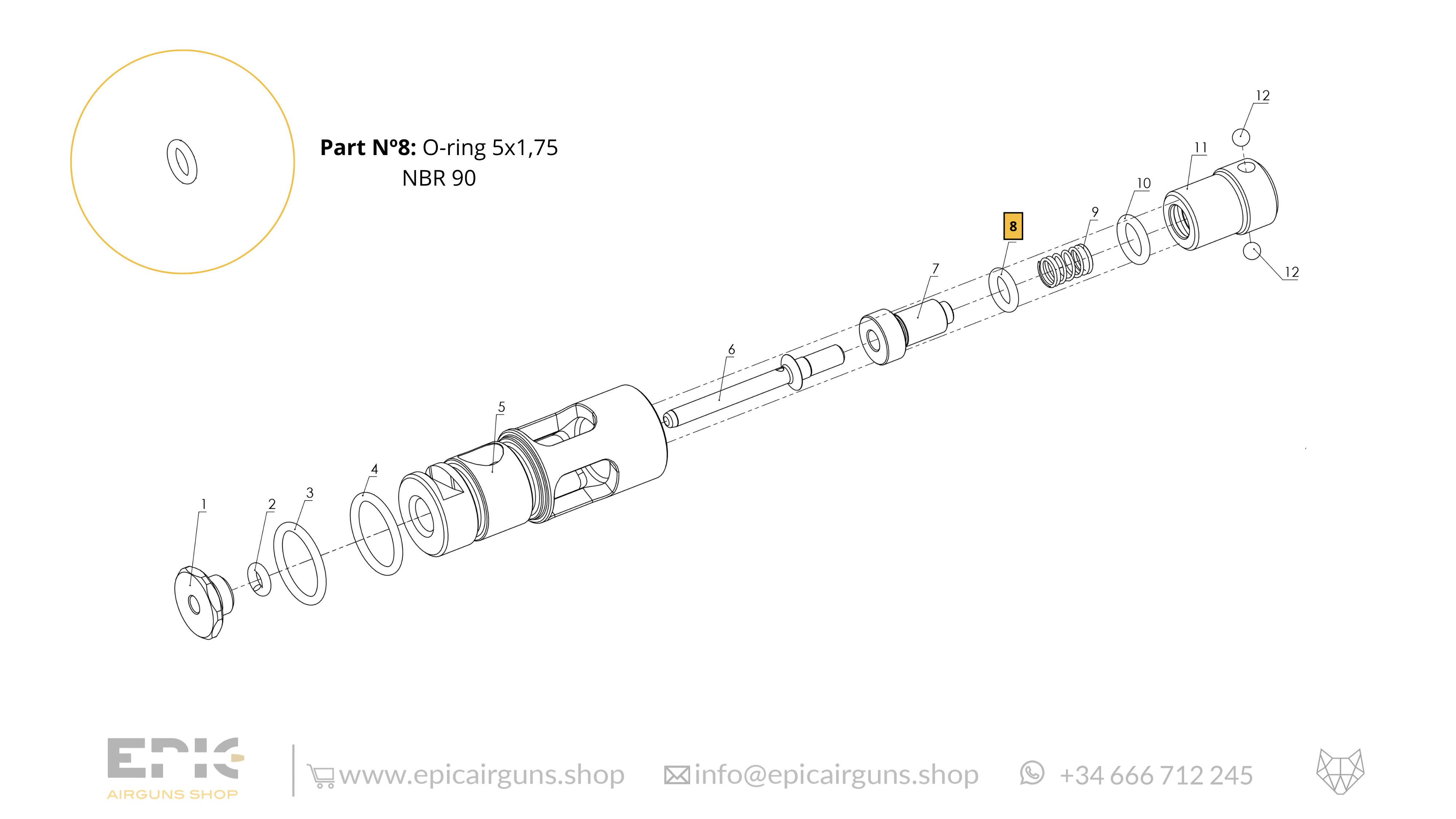 Epic One · Spare Parts: Valve