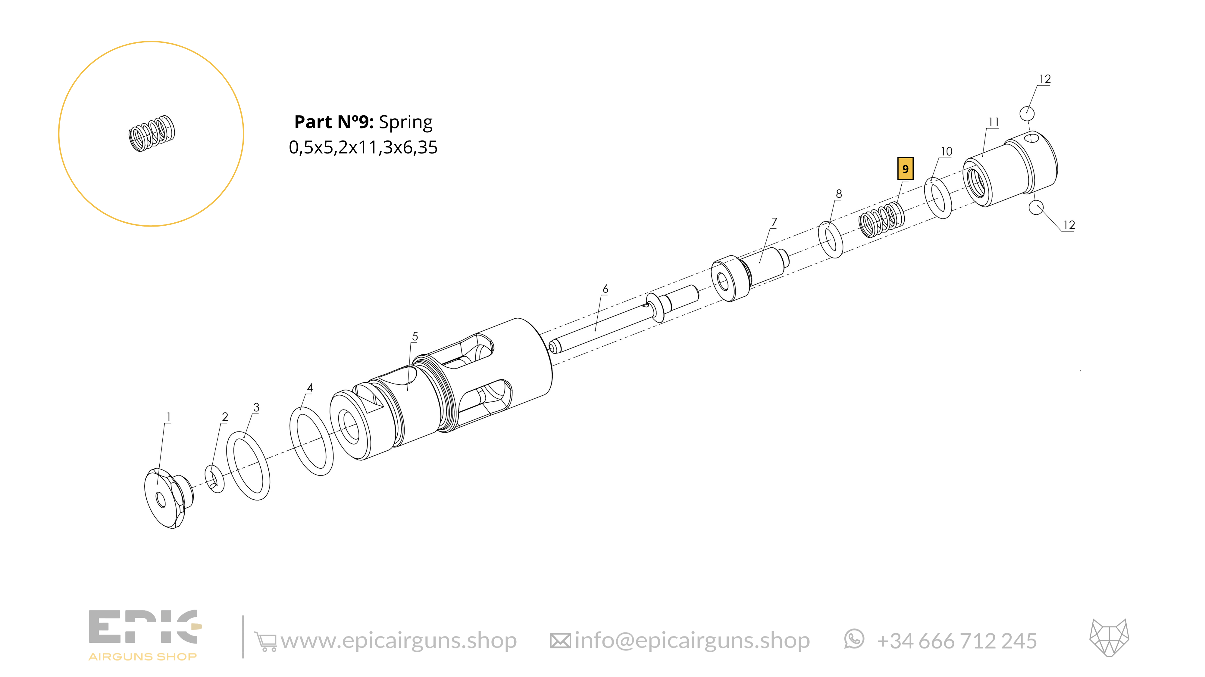 Epic One · Spare Parts: Valve