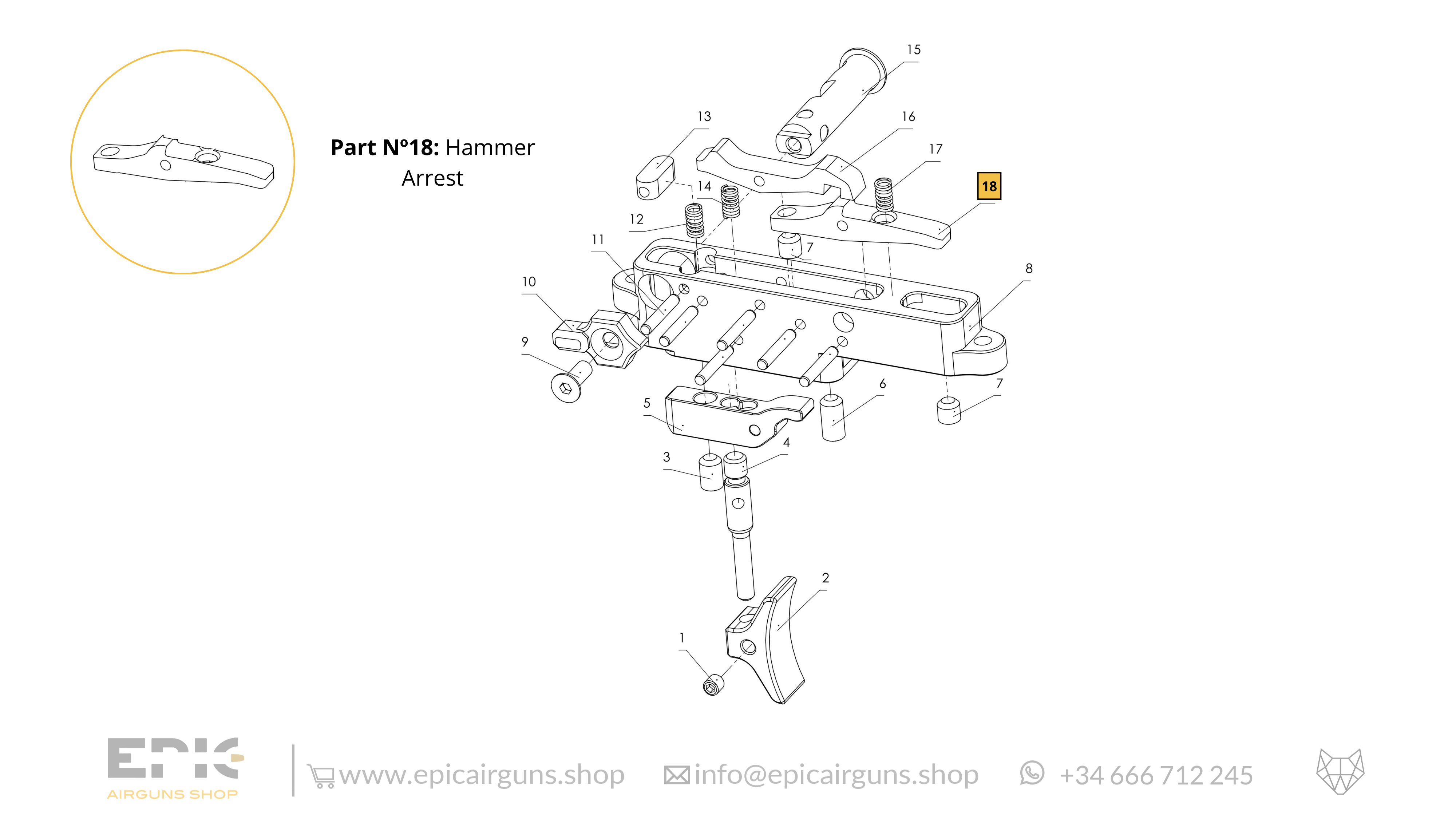 Epic Two · Spare Parts: Trigger Mechanism