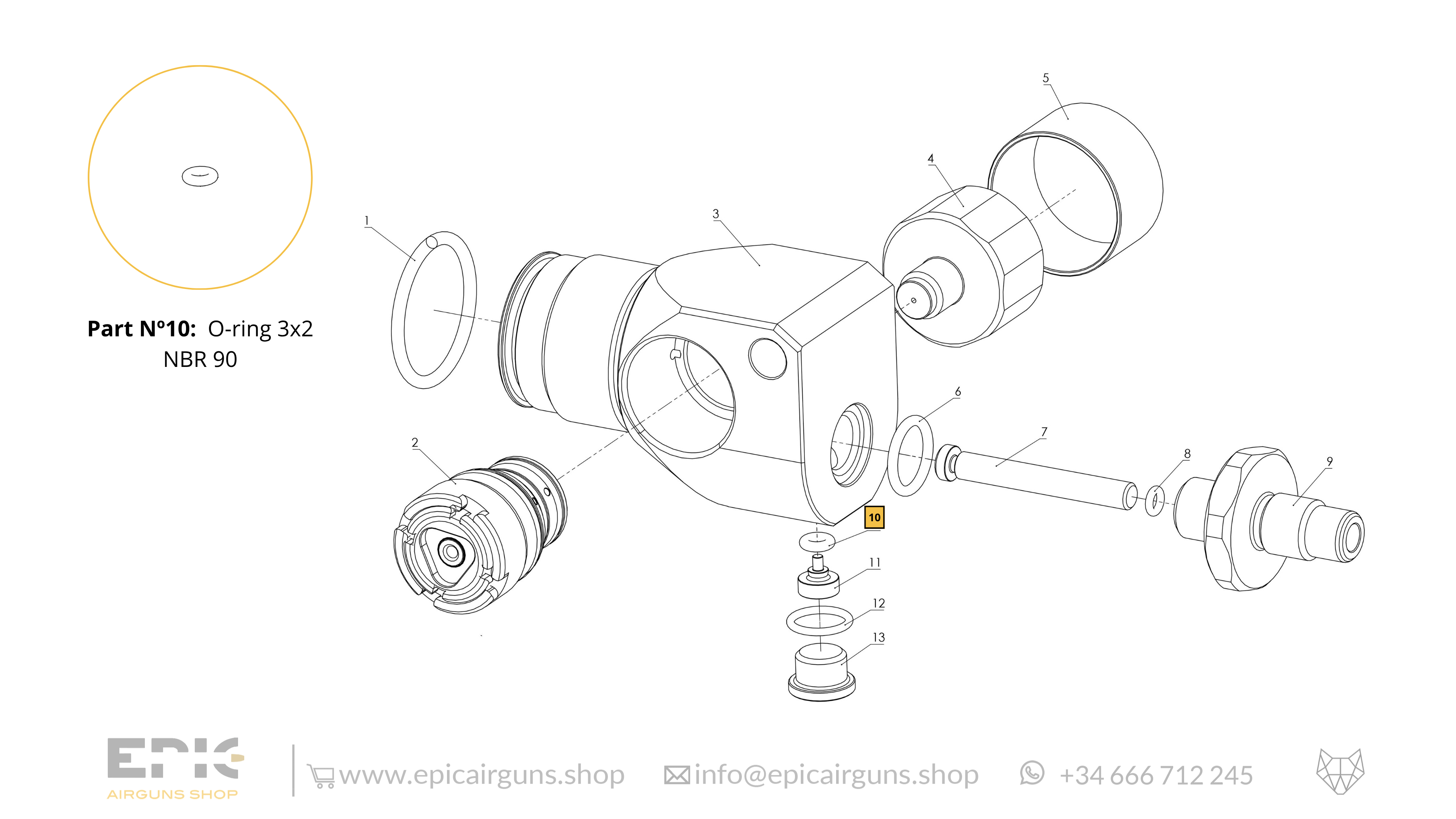 Epic Two · Spare Parts: CFB Adapter