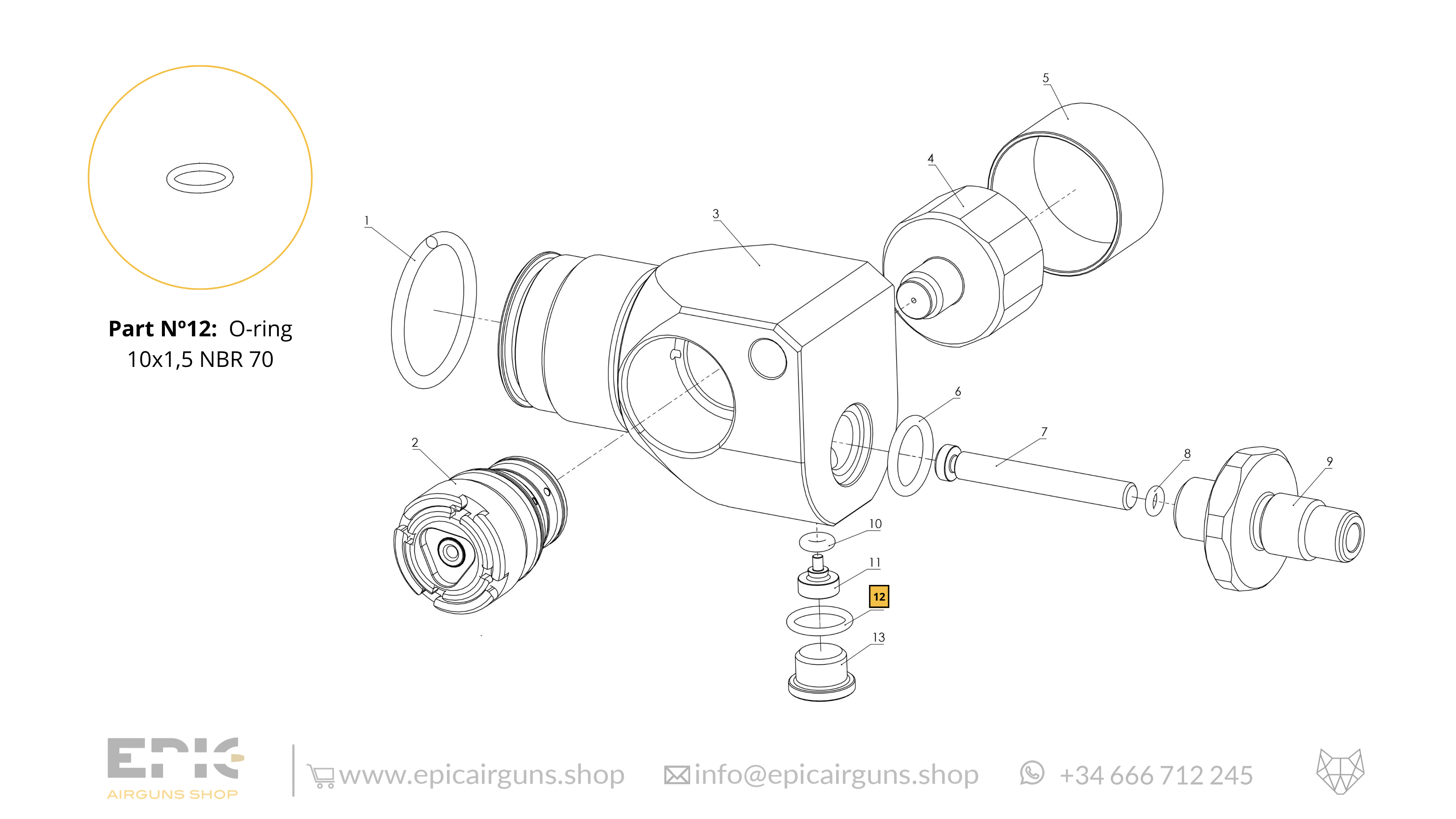 Epic Two · Spare Parts: CFB Adapter