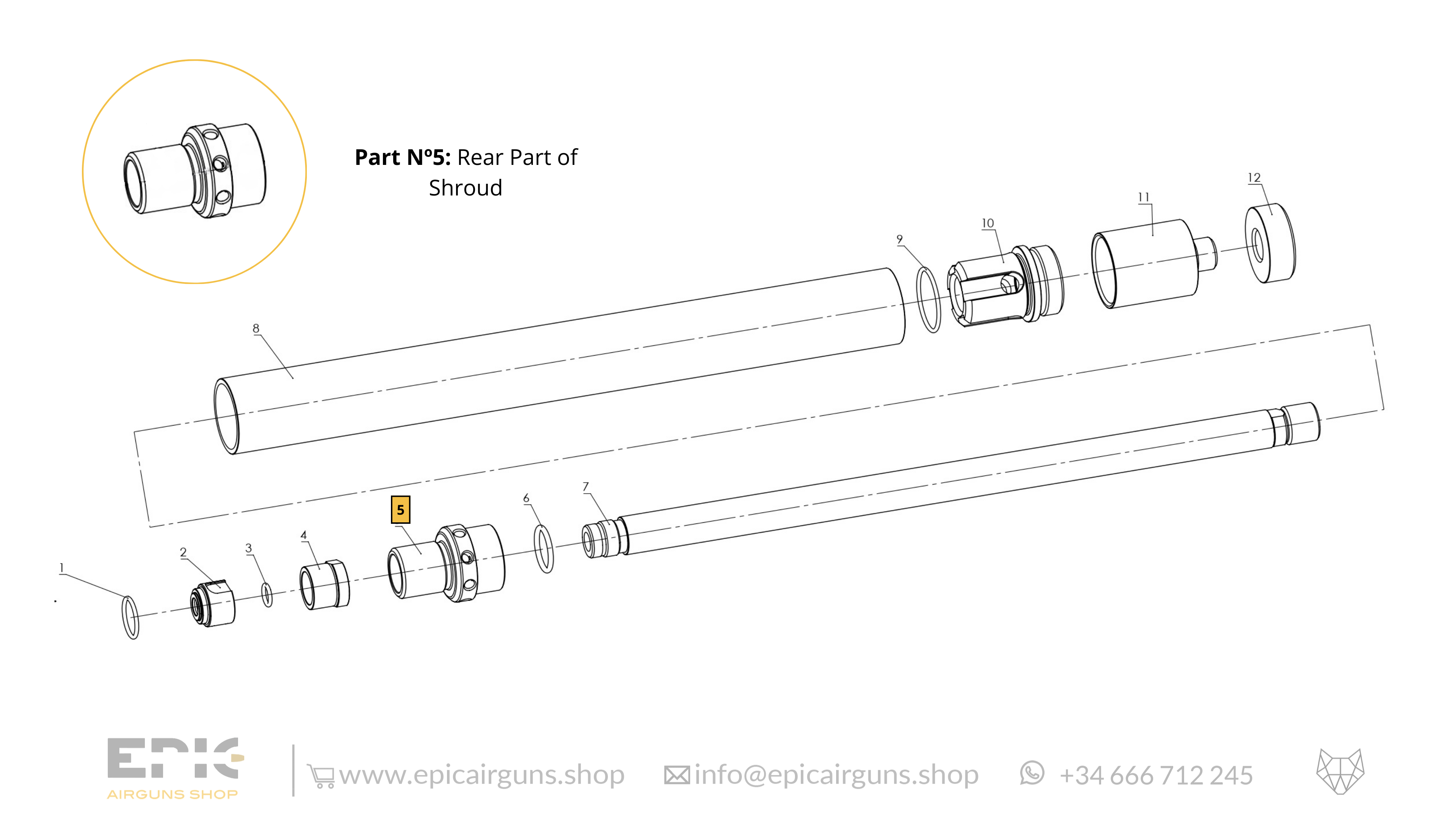 Epic Two · Spare Parts: Barrel Kit