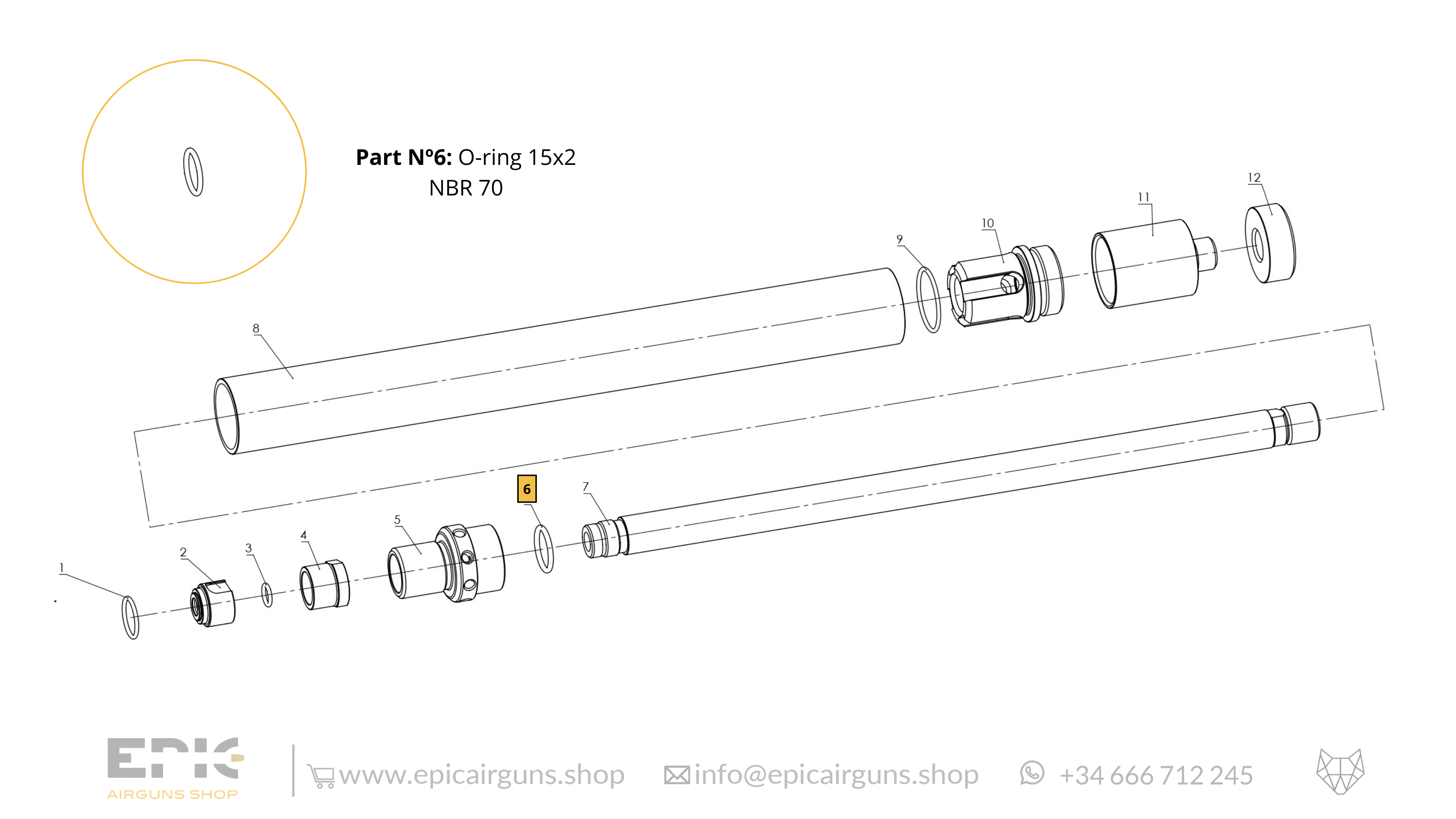 Epic Two · Spare Parts: Barrel Kit