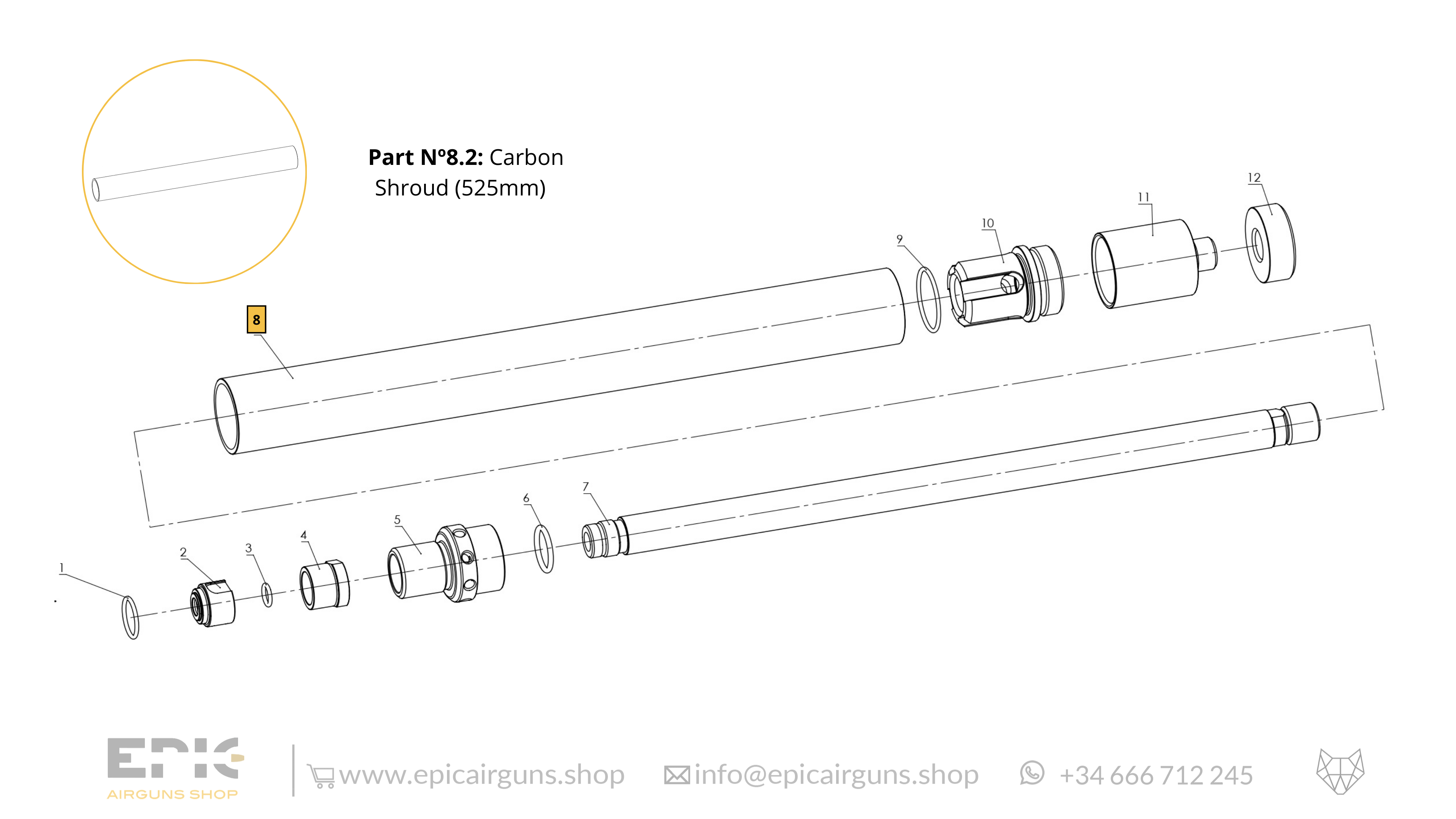 Epic Two · Spare Parts: Barrel Kit