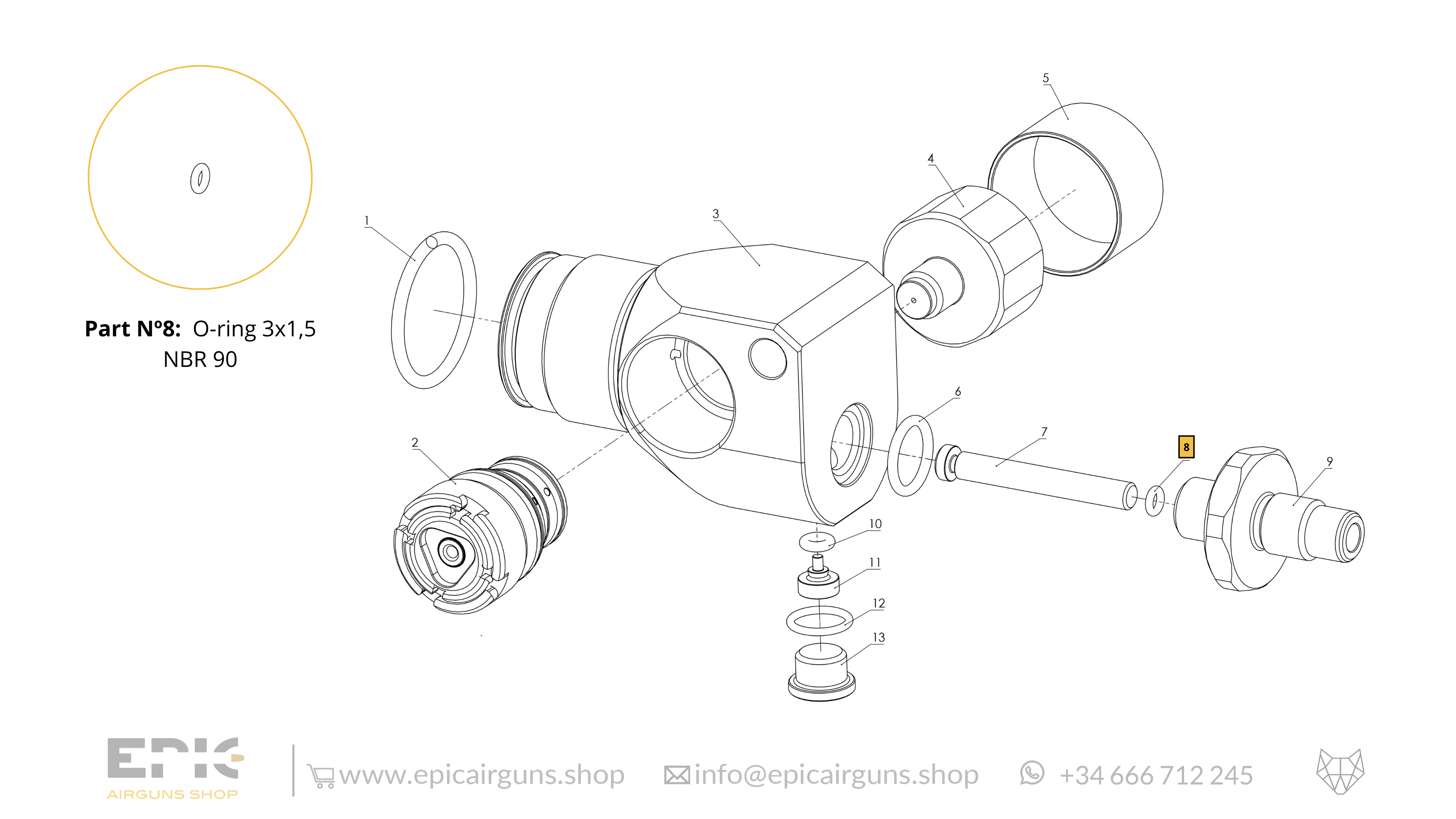 Epic Two · Spare Parts: CFB Adapter