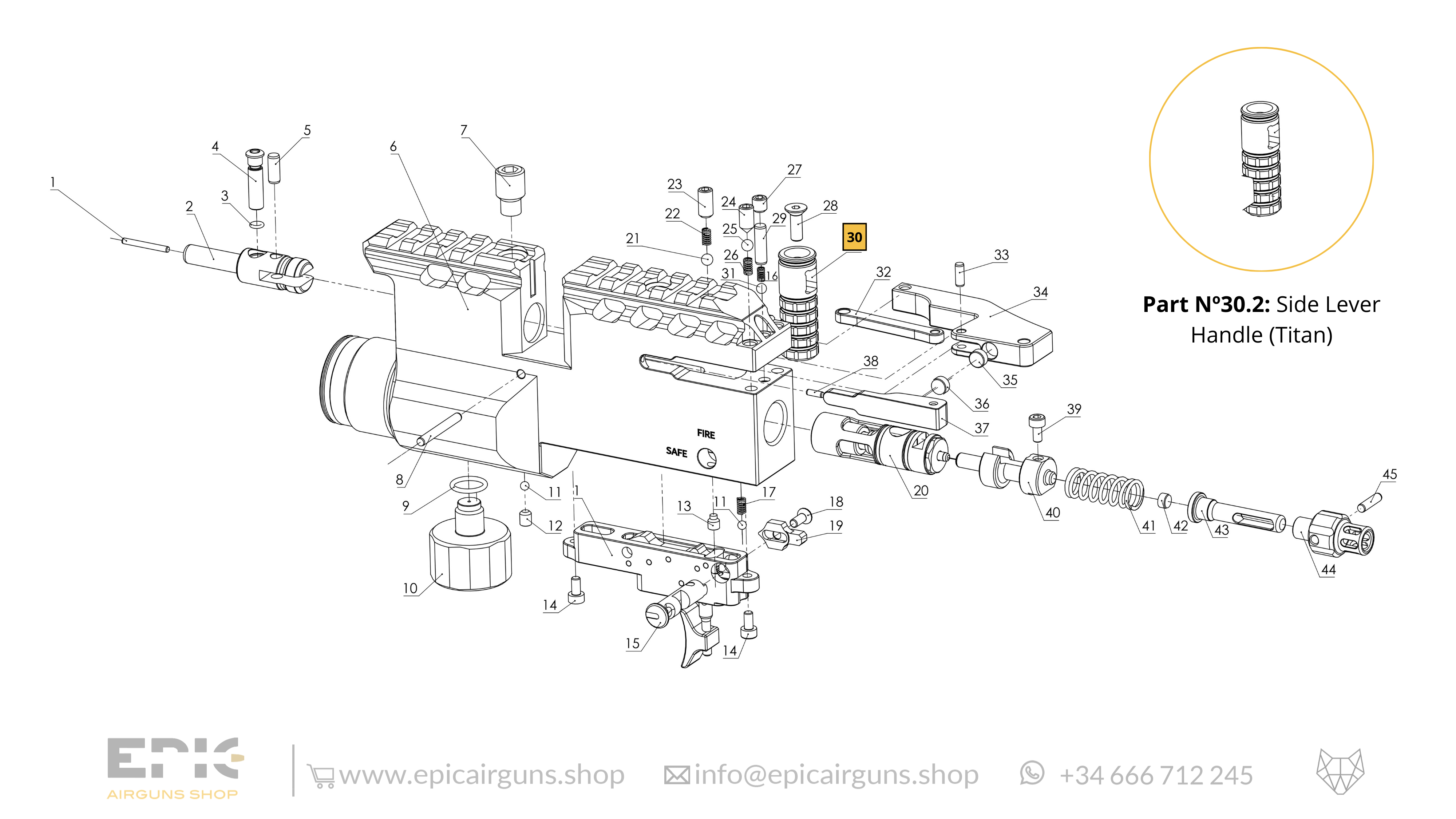 Epic Two · Spare Parts: Main Box