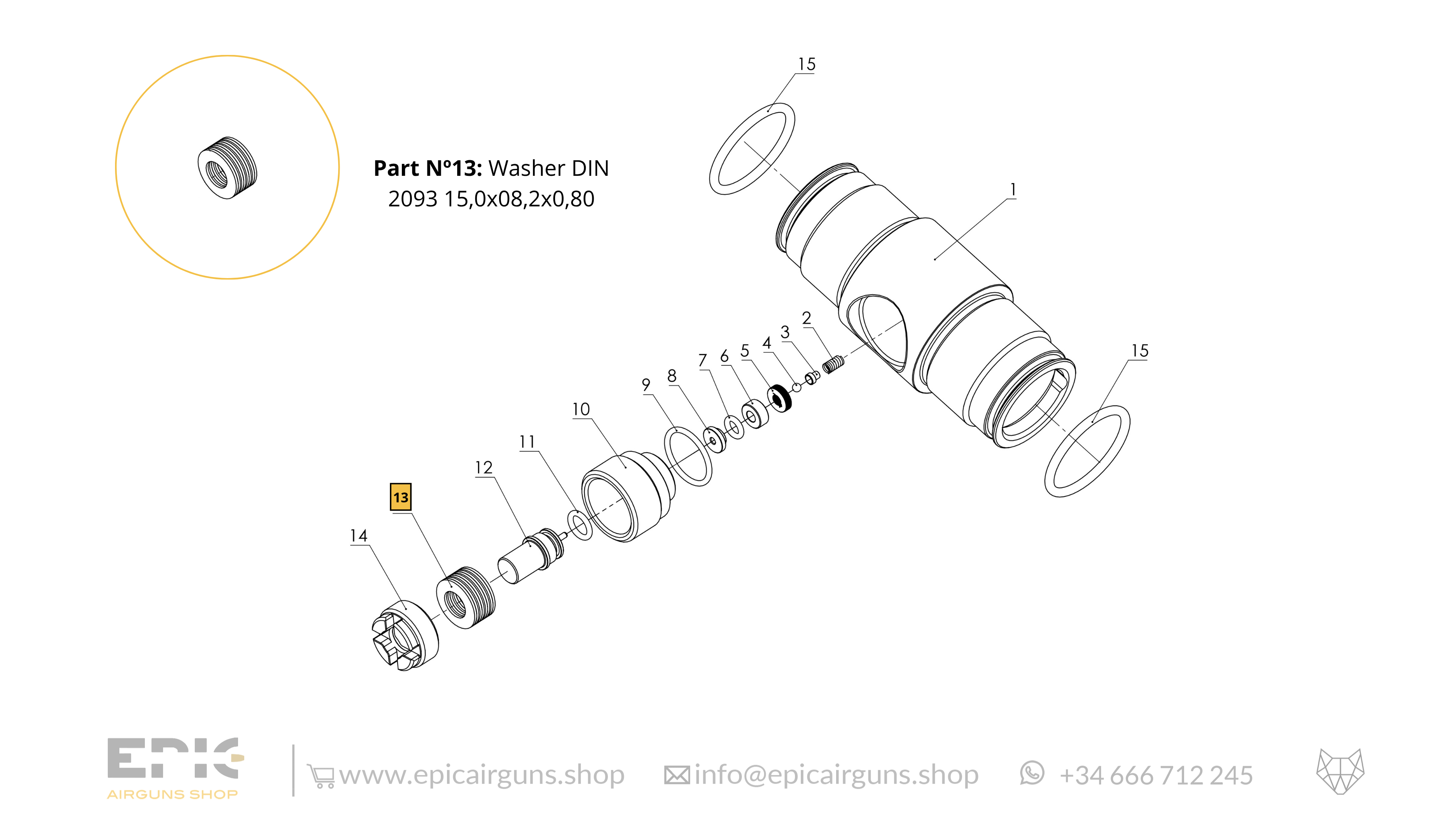Epic Two · Spare Parts: Regulator