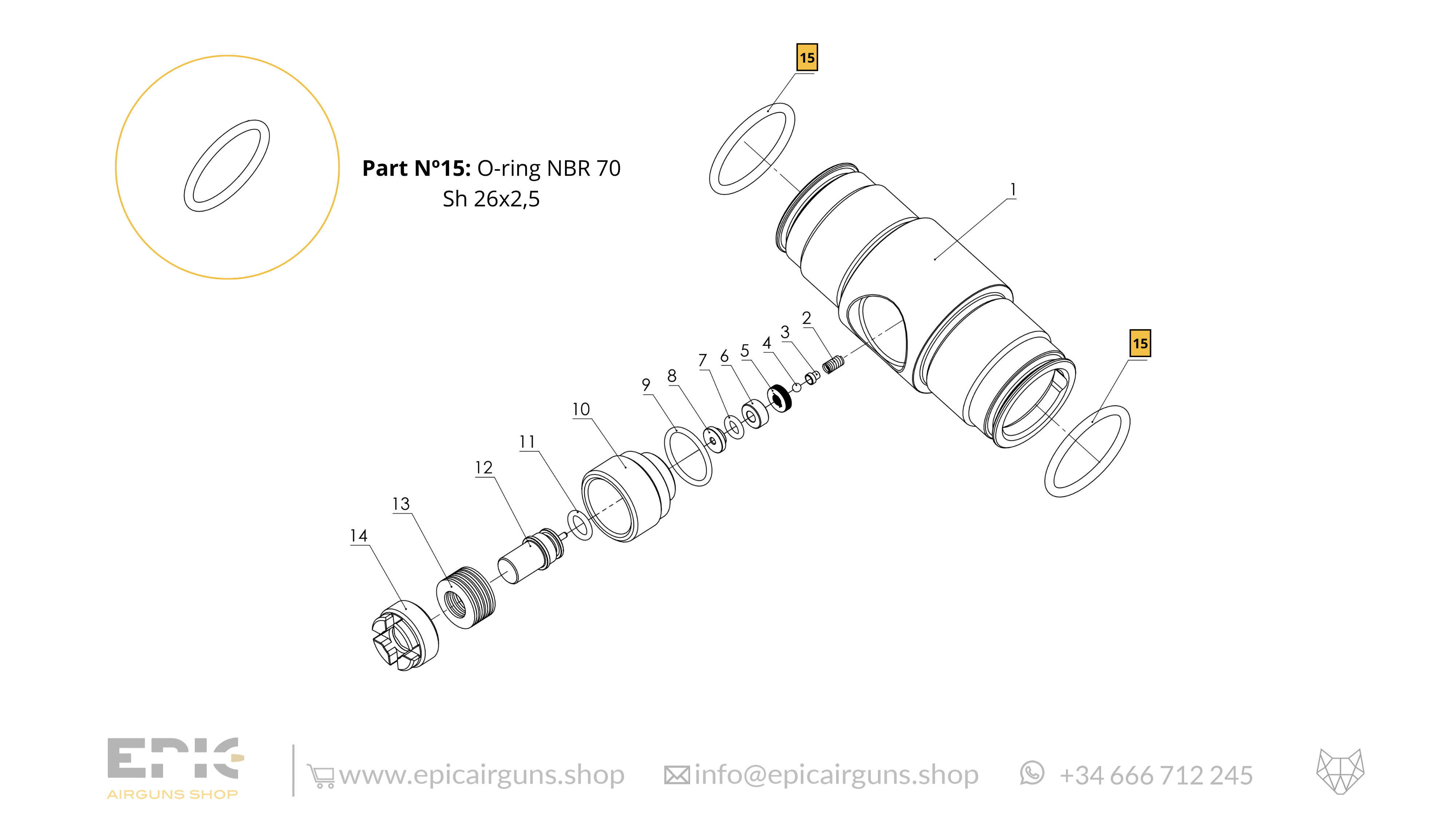 Epic Two · Spare Parts: Regulator