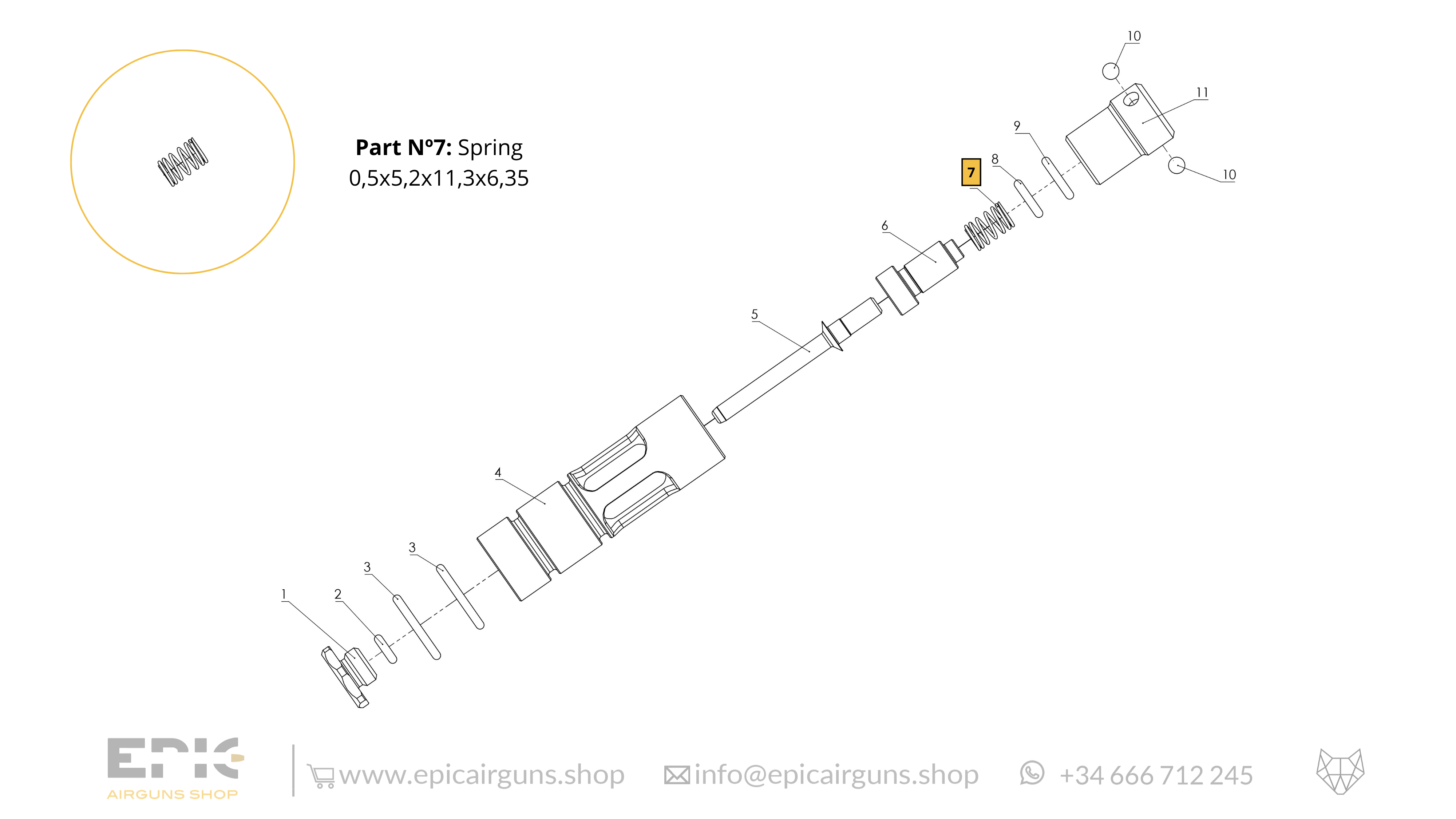 Epic Two · Spare Parts: Valve