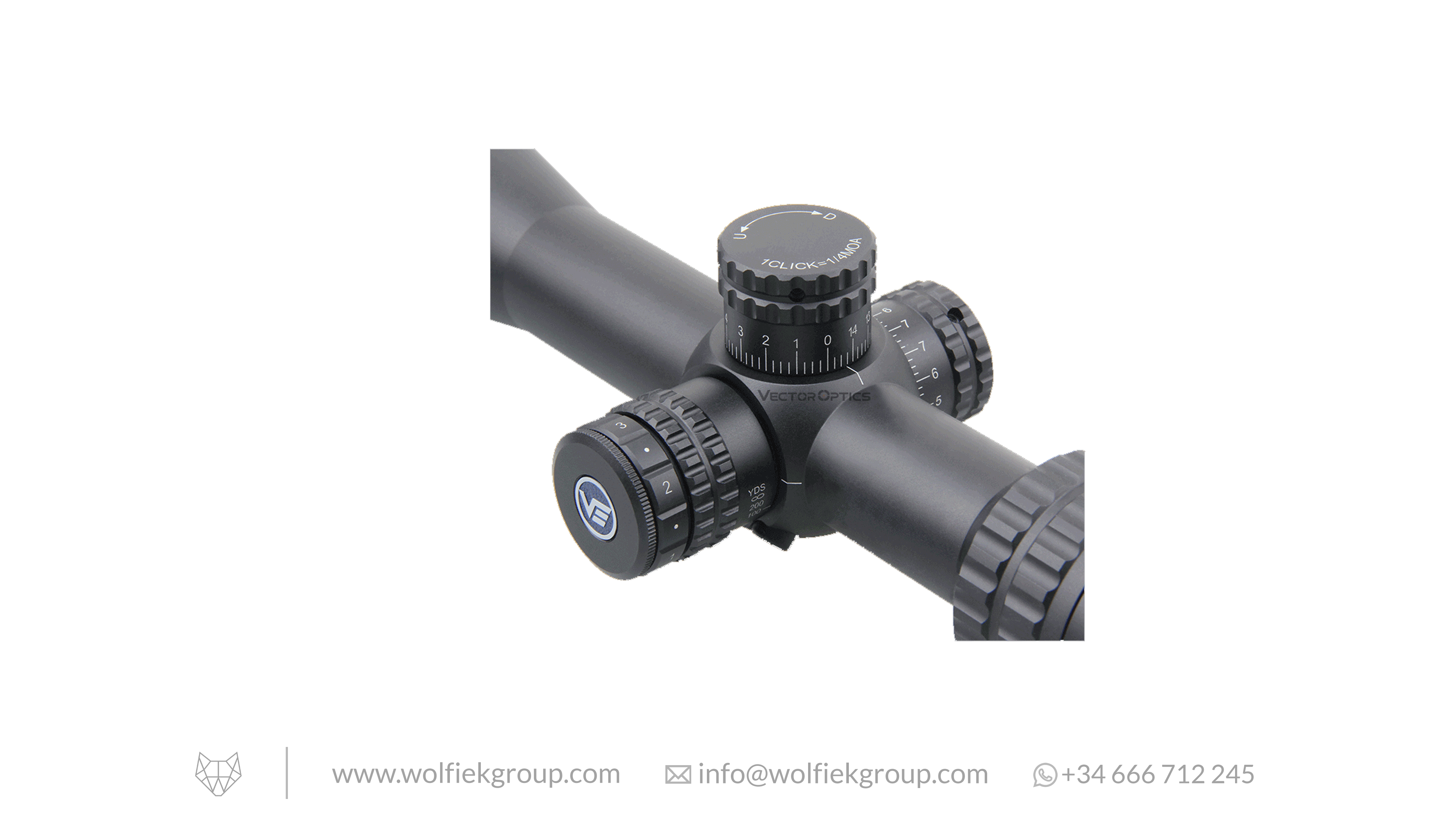 Vector Optics Orion Riflescope - 4-16x44 MAX