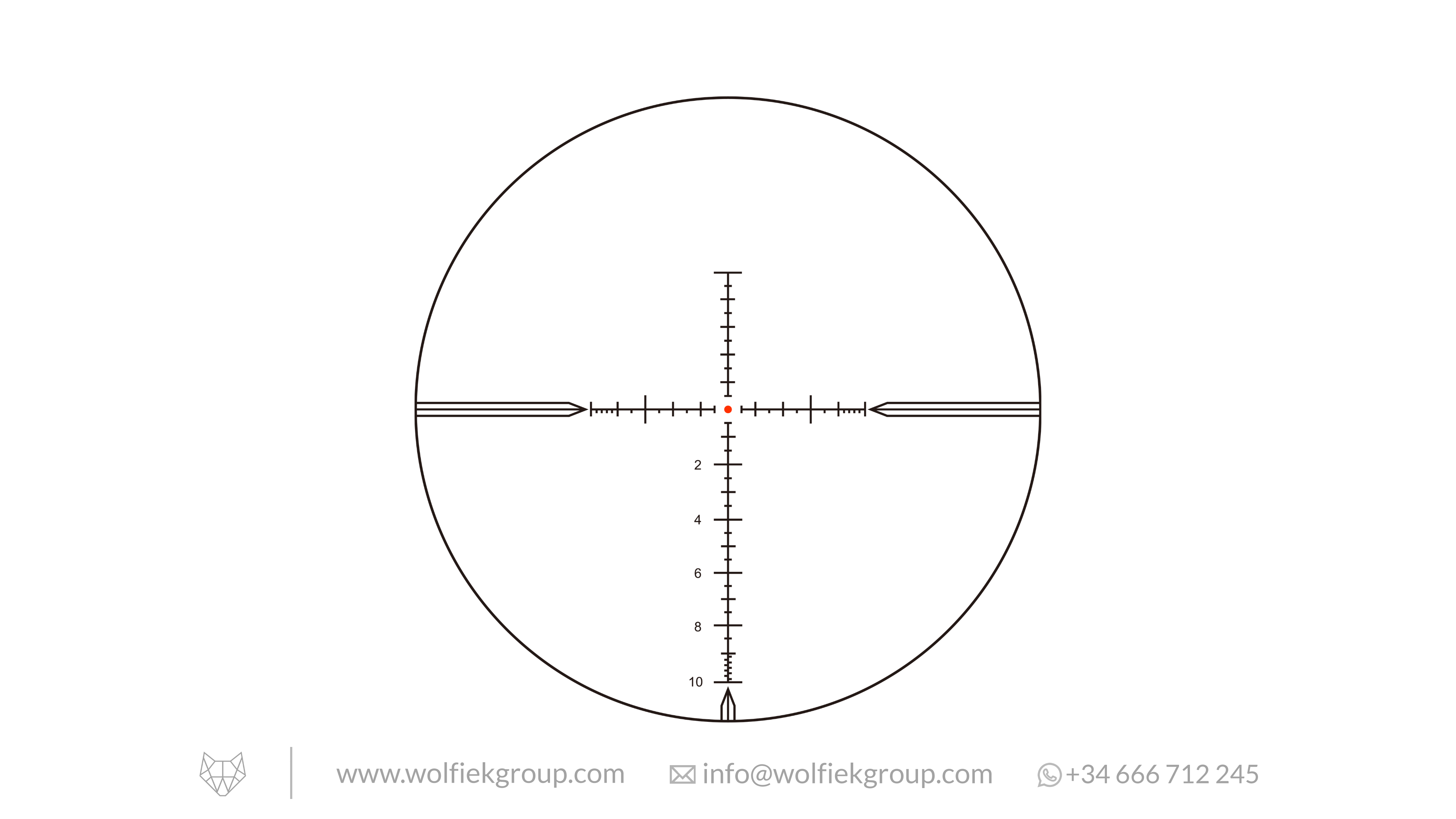 Vector Optics Tauron Riflescope -  3-18x50 GenII