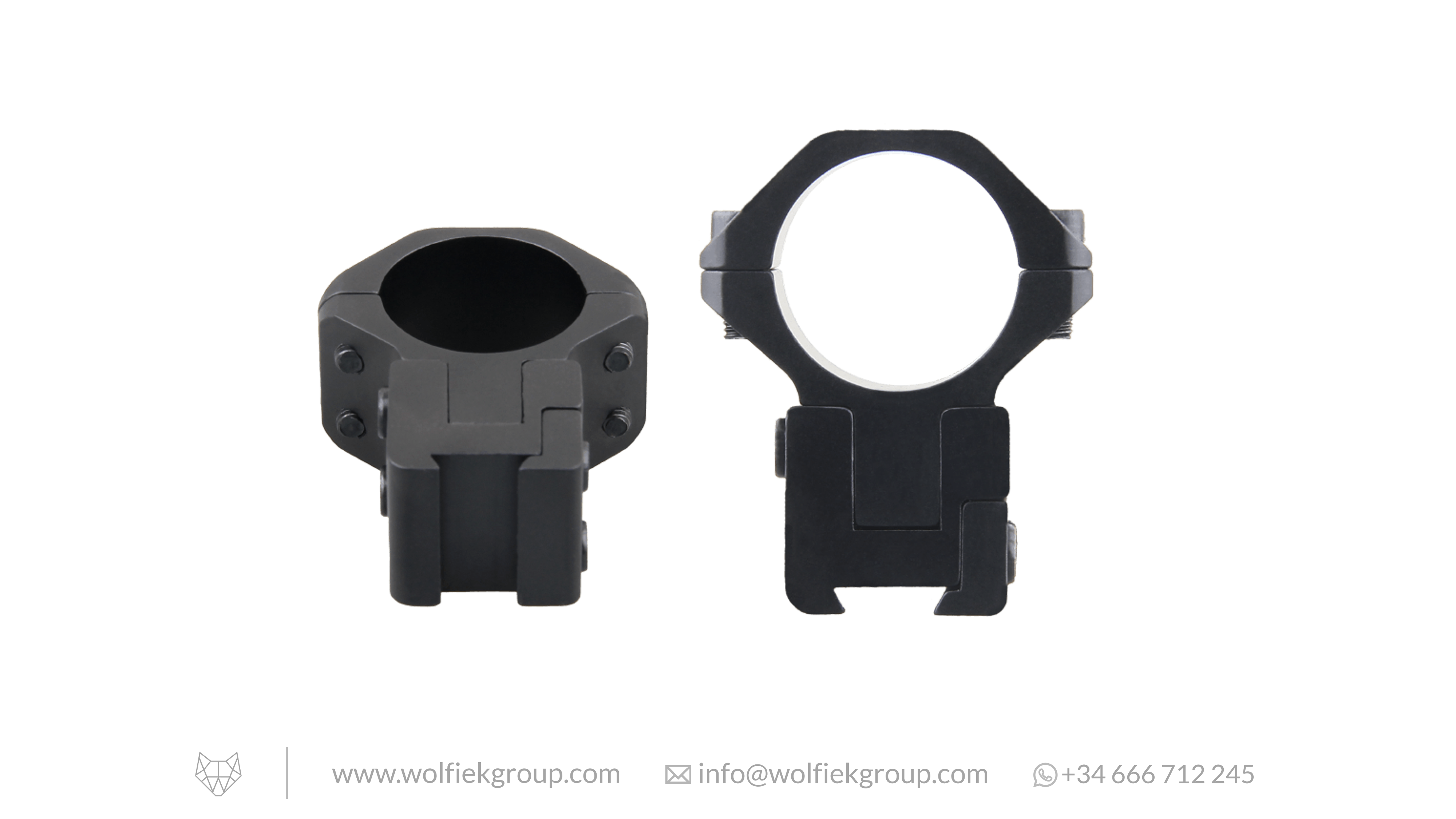 Vector Optics Dovetail Adjustable Riflescope Mounts - 25.4mm