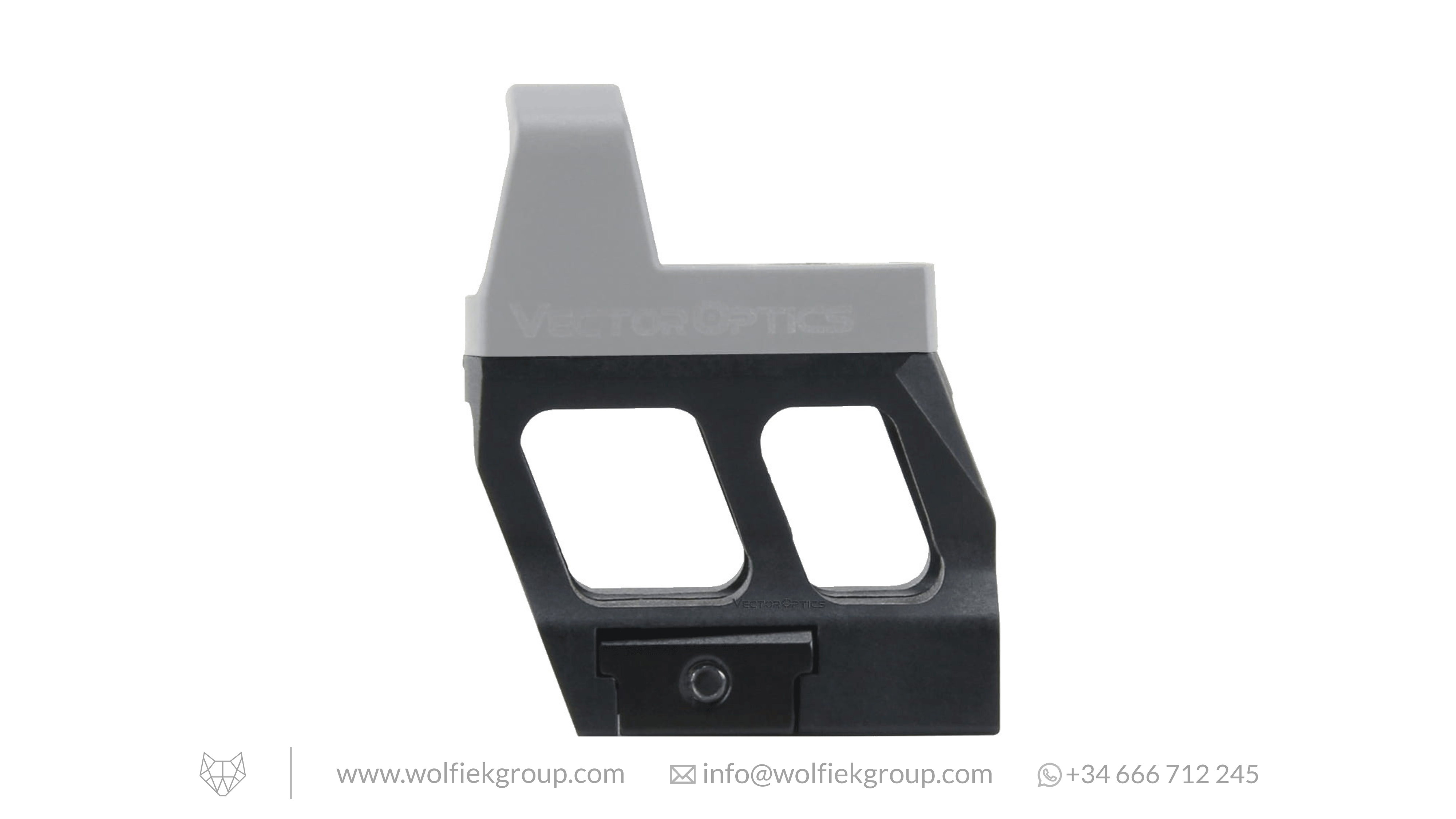 Vector Optics MAG Red Dot Polymer Riser Weaver Mount