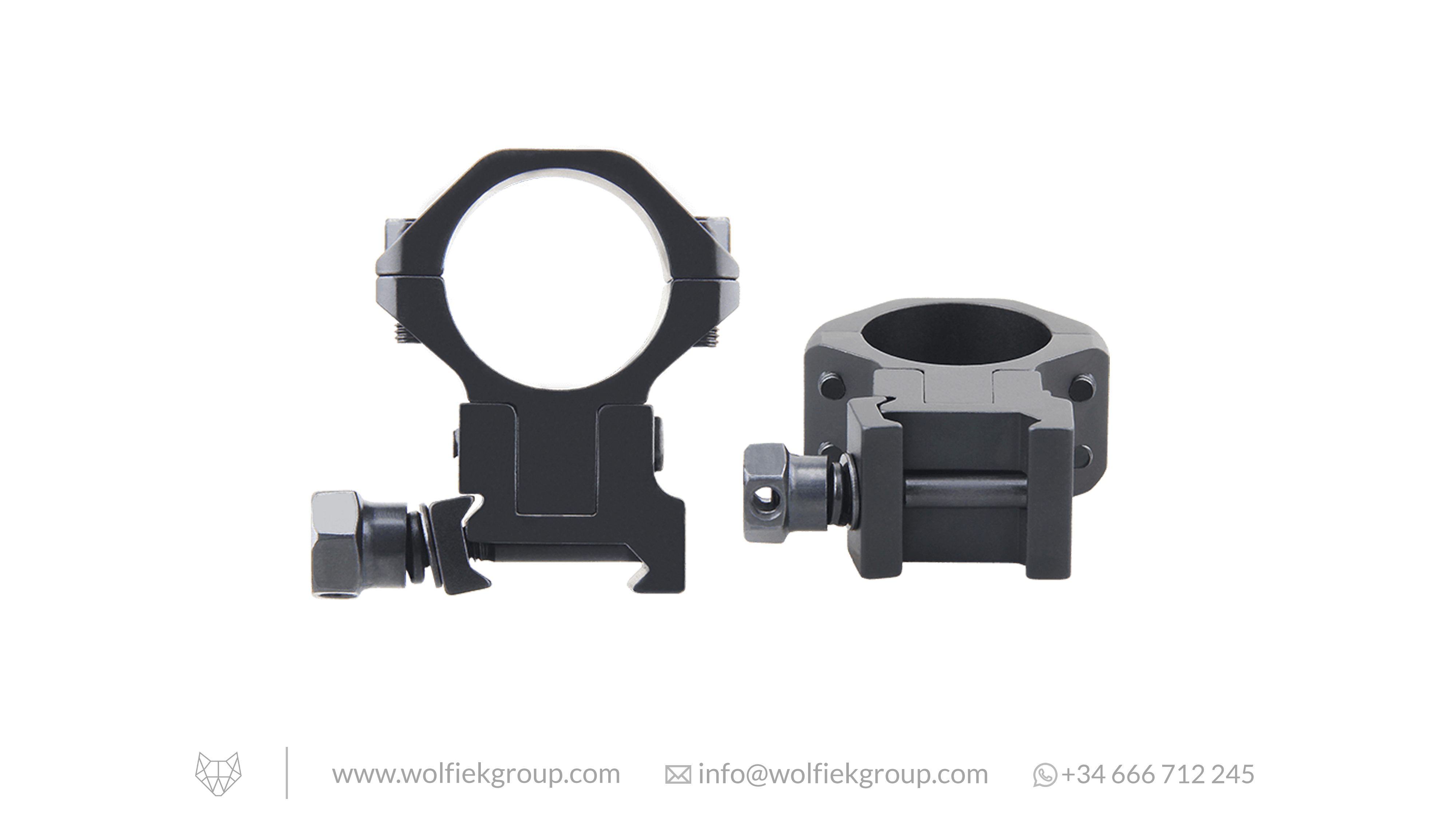 Vector Optics Weaver Adjustable Riflescope Mounts - 25.4mm